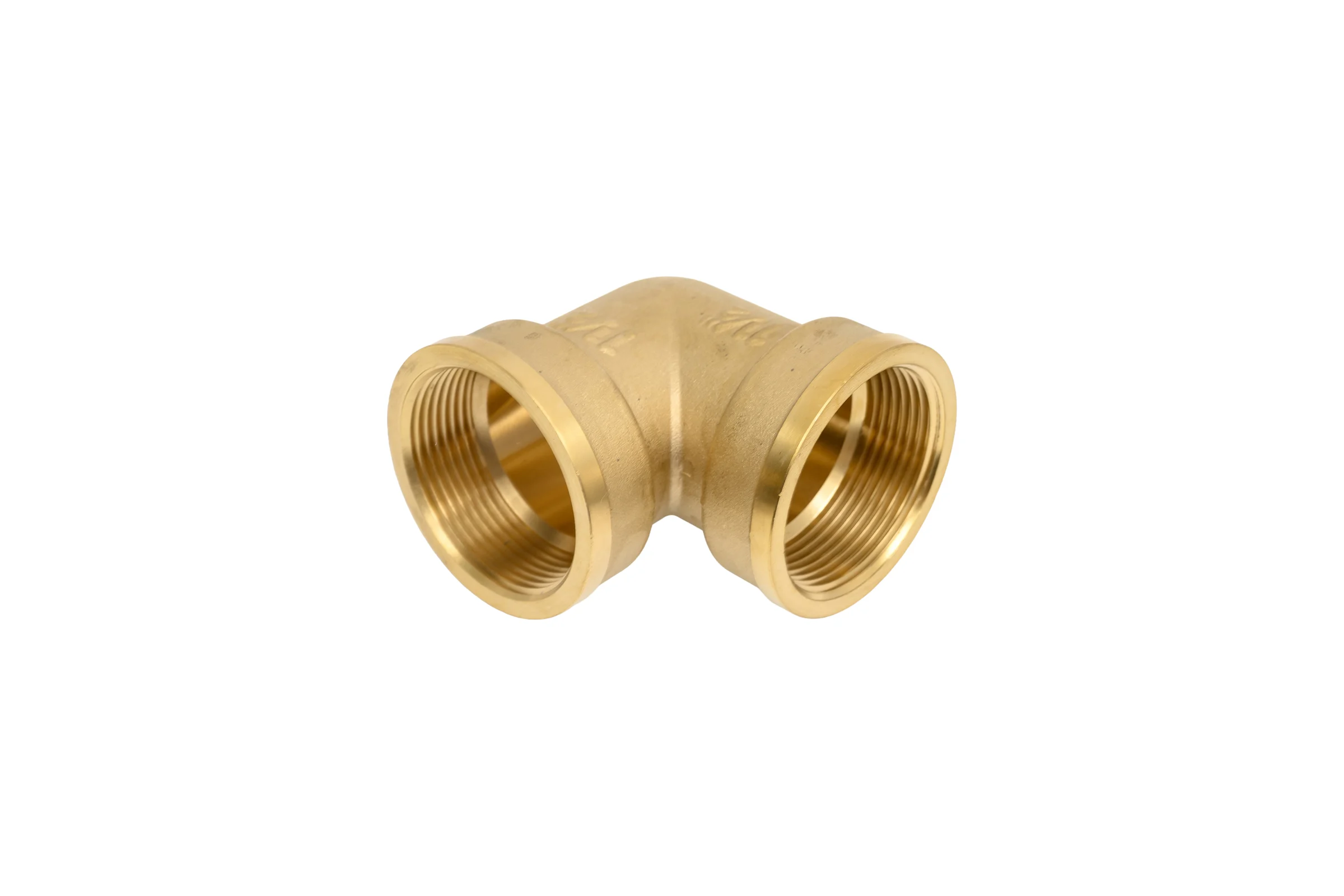 Угольник латунный Millennium 1 1/2" x 1 1/2" внутренняя/внутренняя резьба LUFF4040