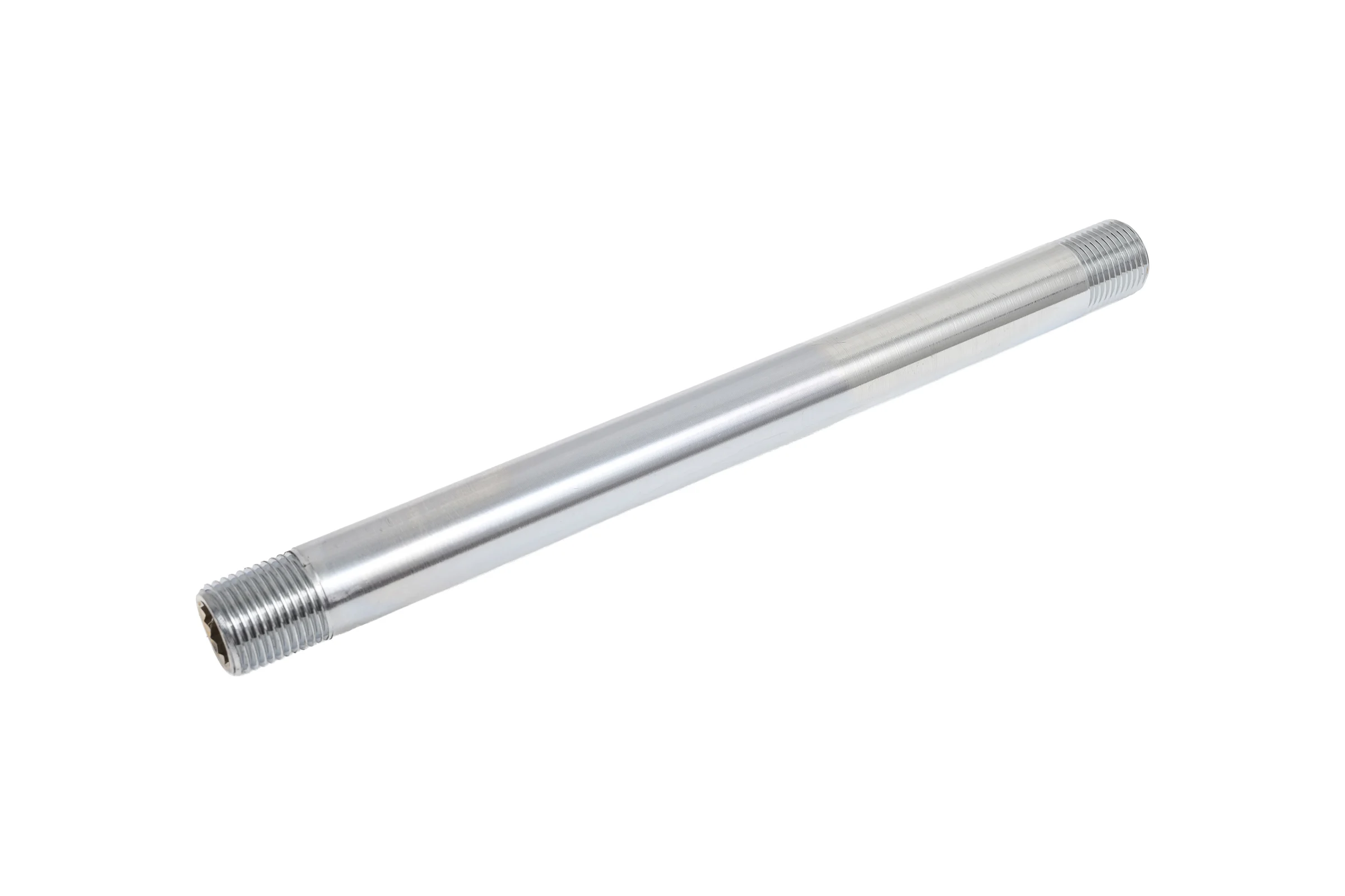 Удлинительный бочонок хромированный Millennium L=250мм, 1/2" x 1/2" наружная/наружная резьба SMX250