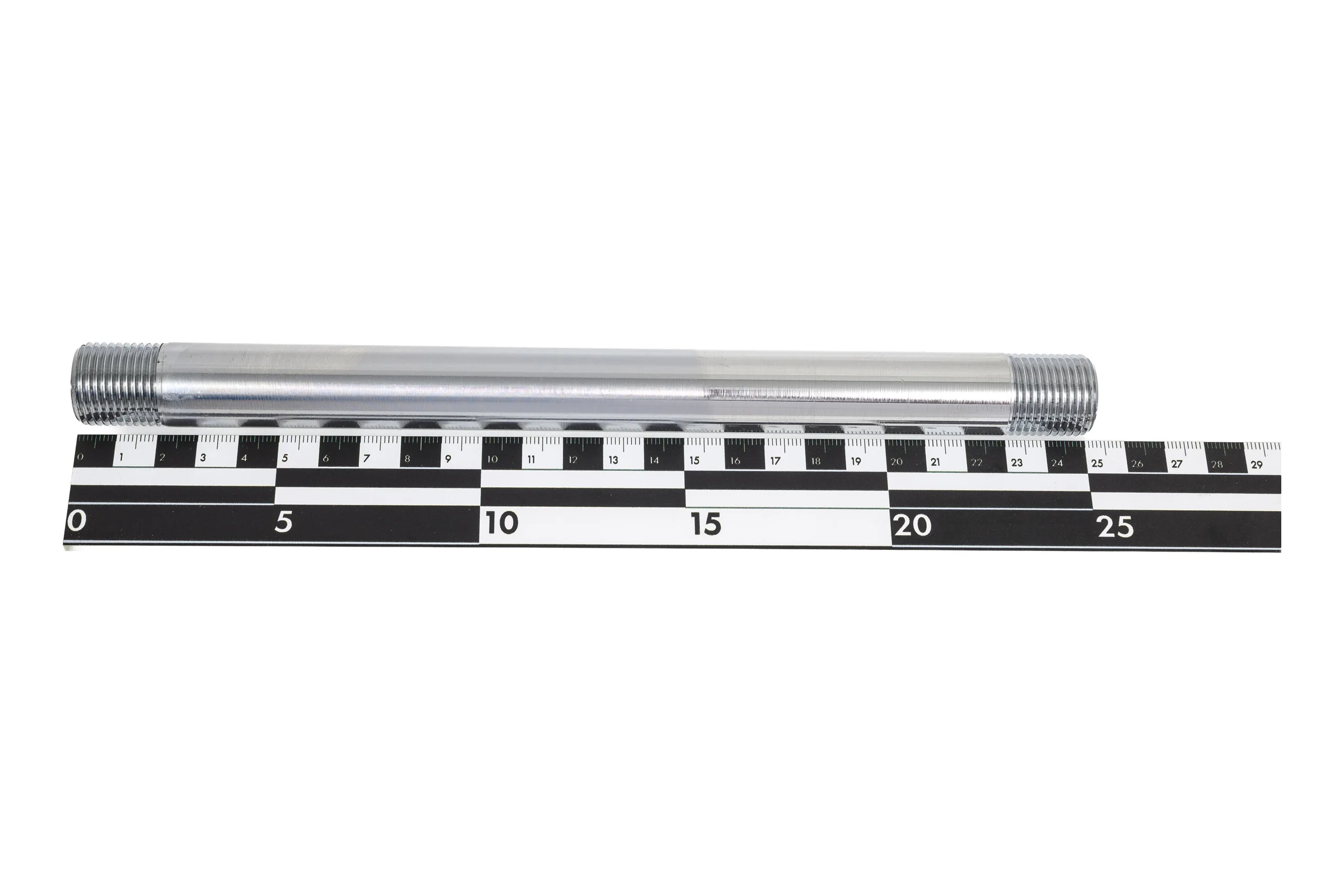 Удлинительный бочонок хромированный Millennium L=250мм, 1/2" x 1/2" наружная/наружная резьба SMX250