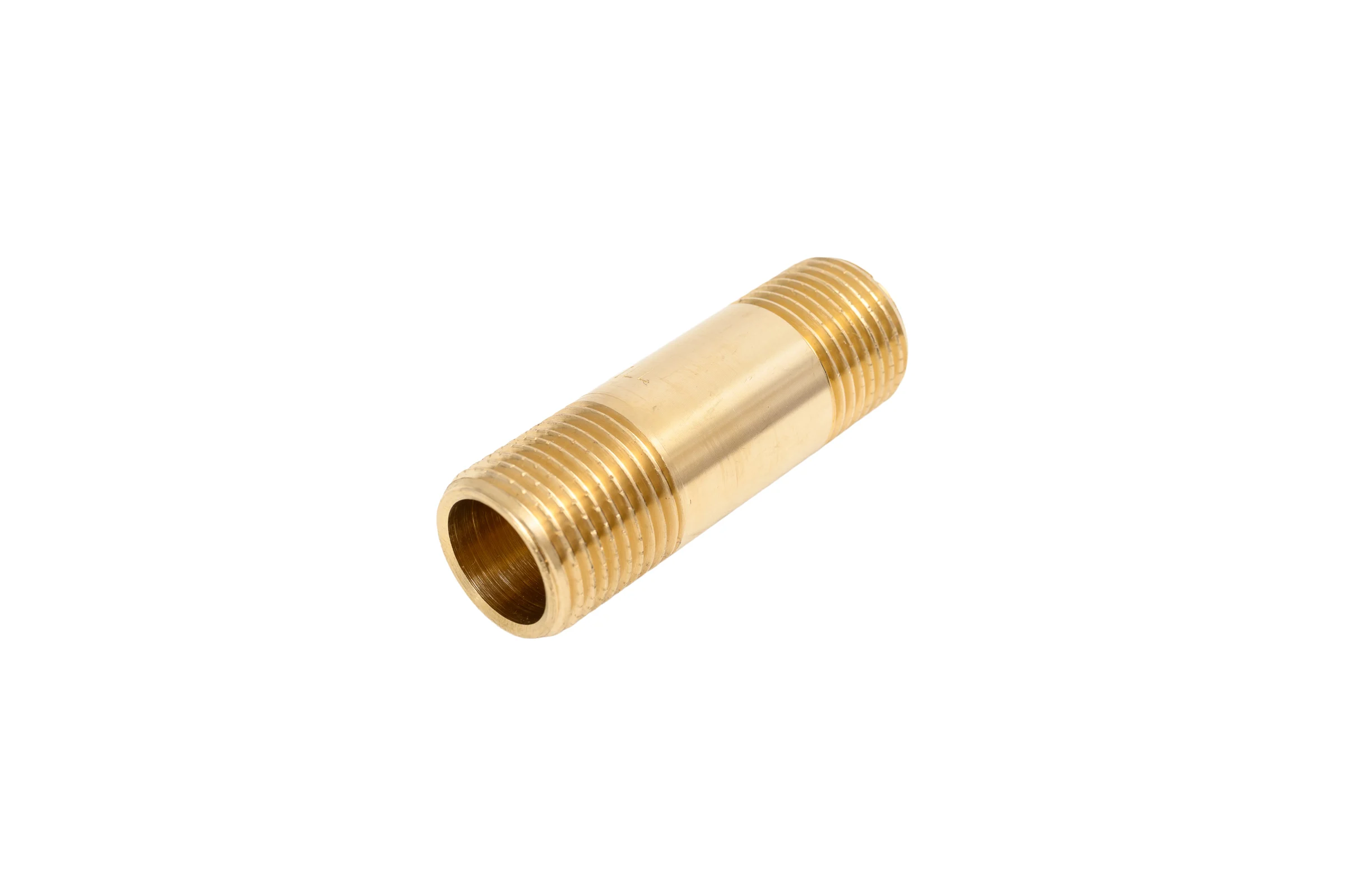 Удлинительный бочонок латунный, никелированный Millennium L=60мм, 1/2" x 1/2" наружная/наружная резьба LBUM1260