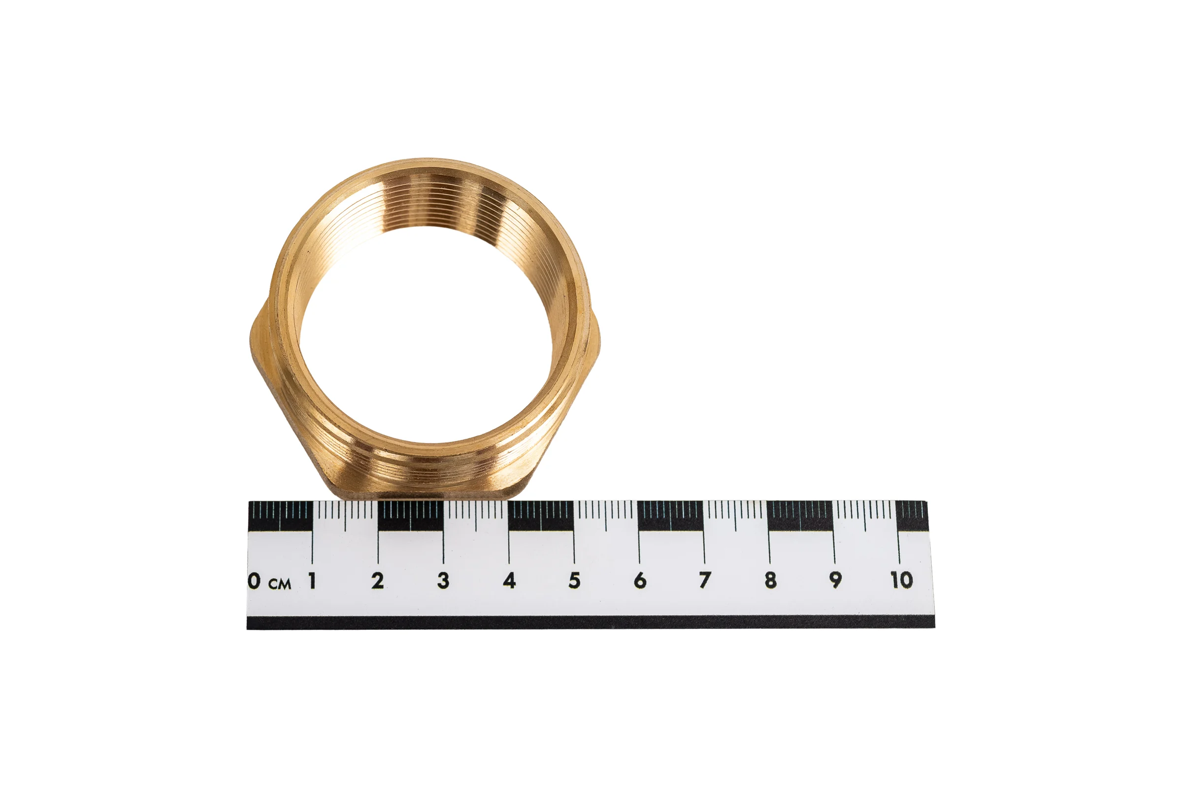 Футорка латунная Millennium 1 1/2" х 1 1/4" наружная резьба/внутренняя резьба LFMF4032