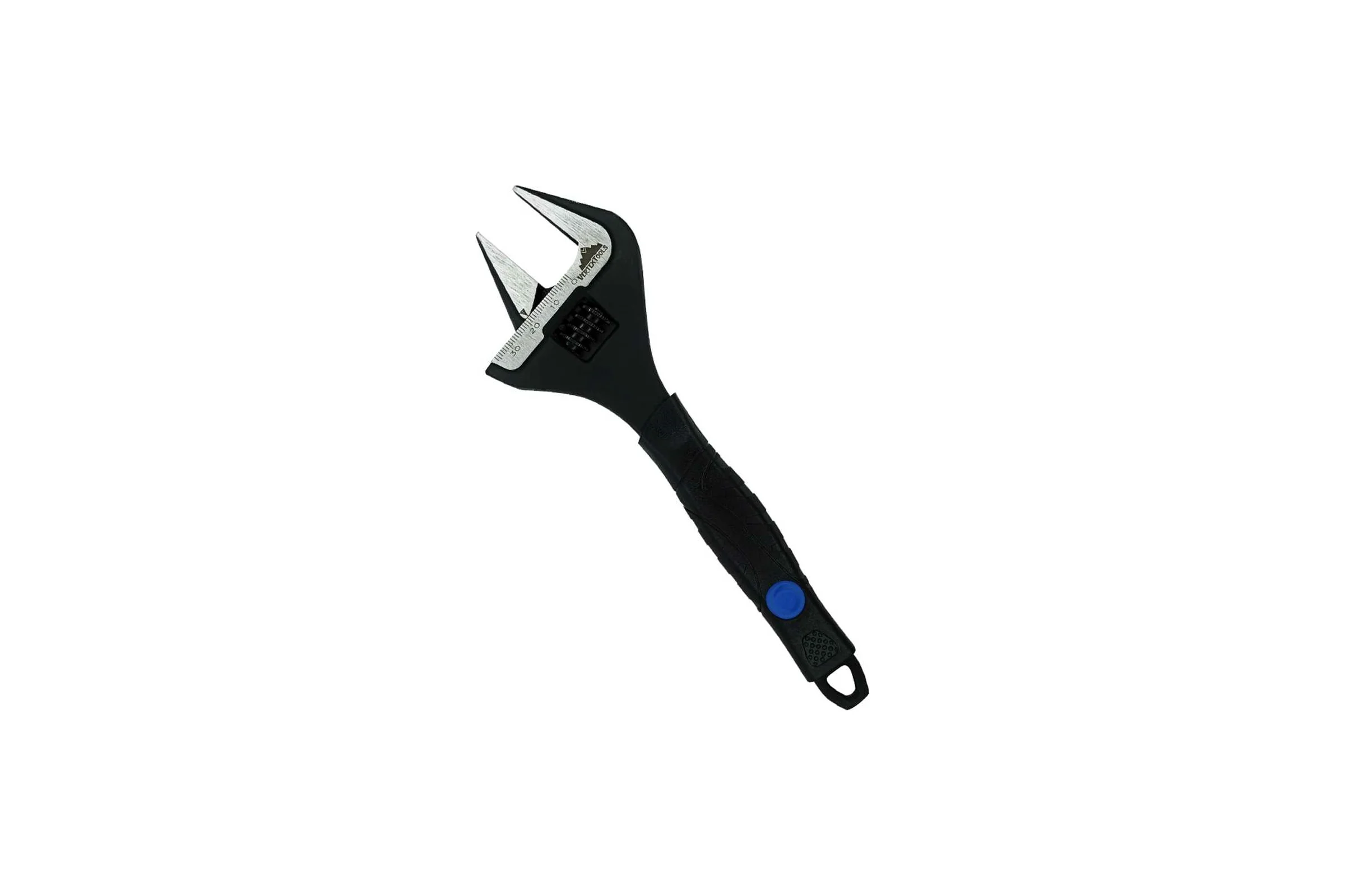 Разводной ключ vertextools 200 мм, увеличенный диапазон раскрытия 2110-200-200