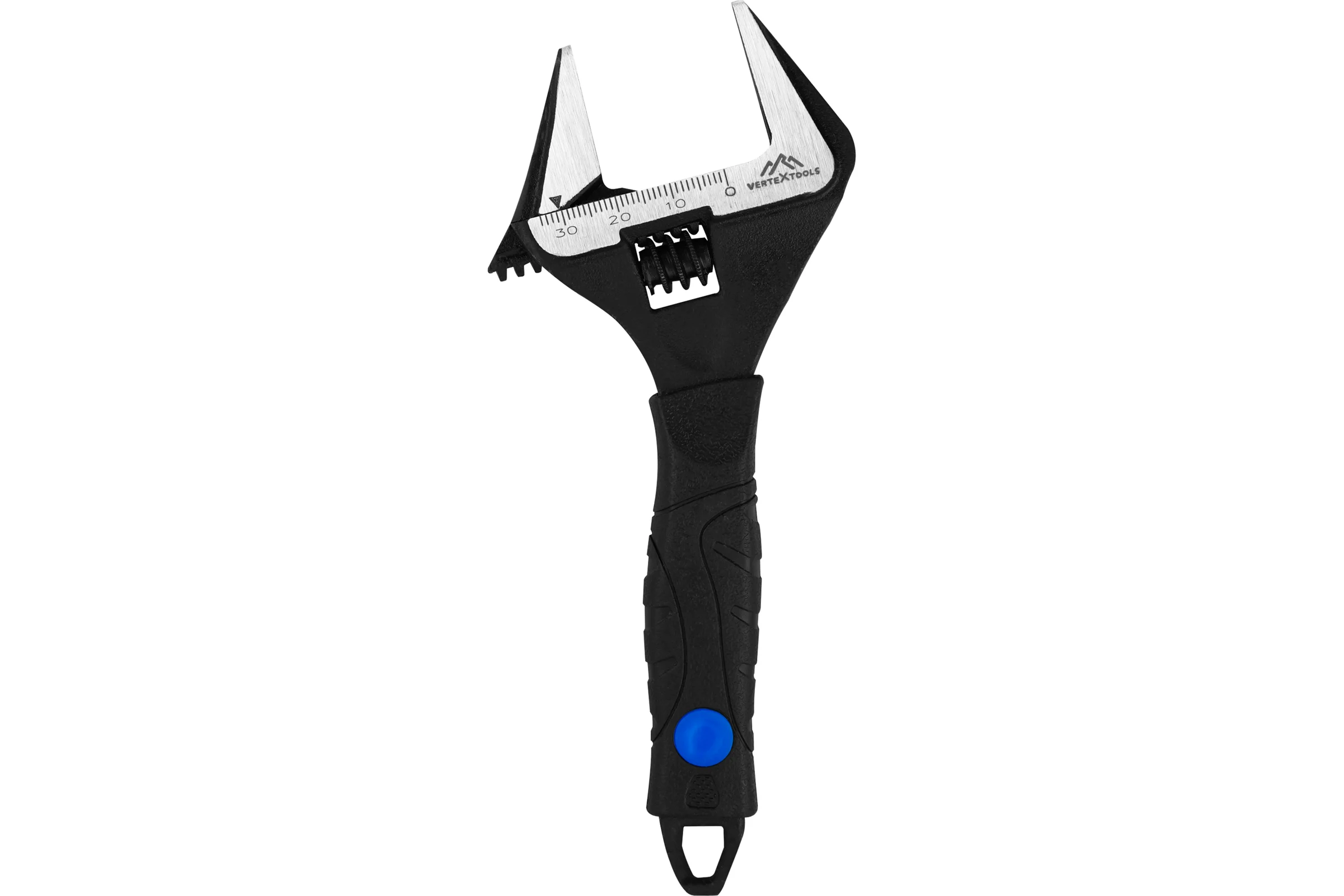 Разводной ключ vertextools 150 мм, увеличенный диапазон раскрытия 2110-150-150