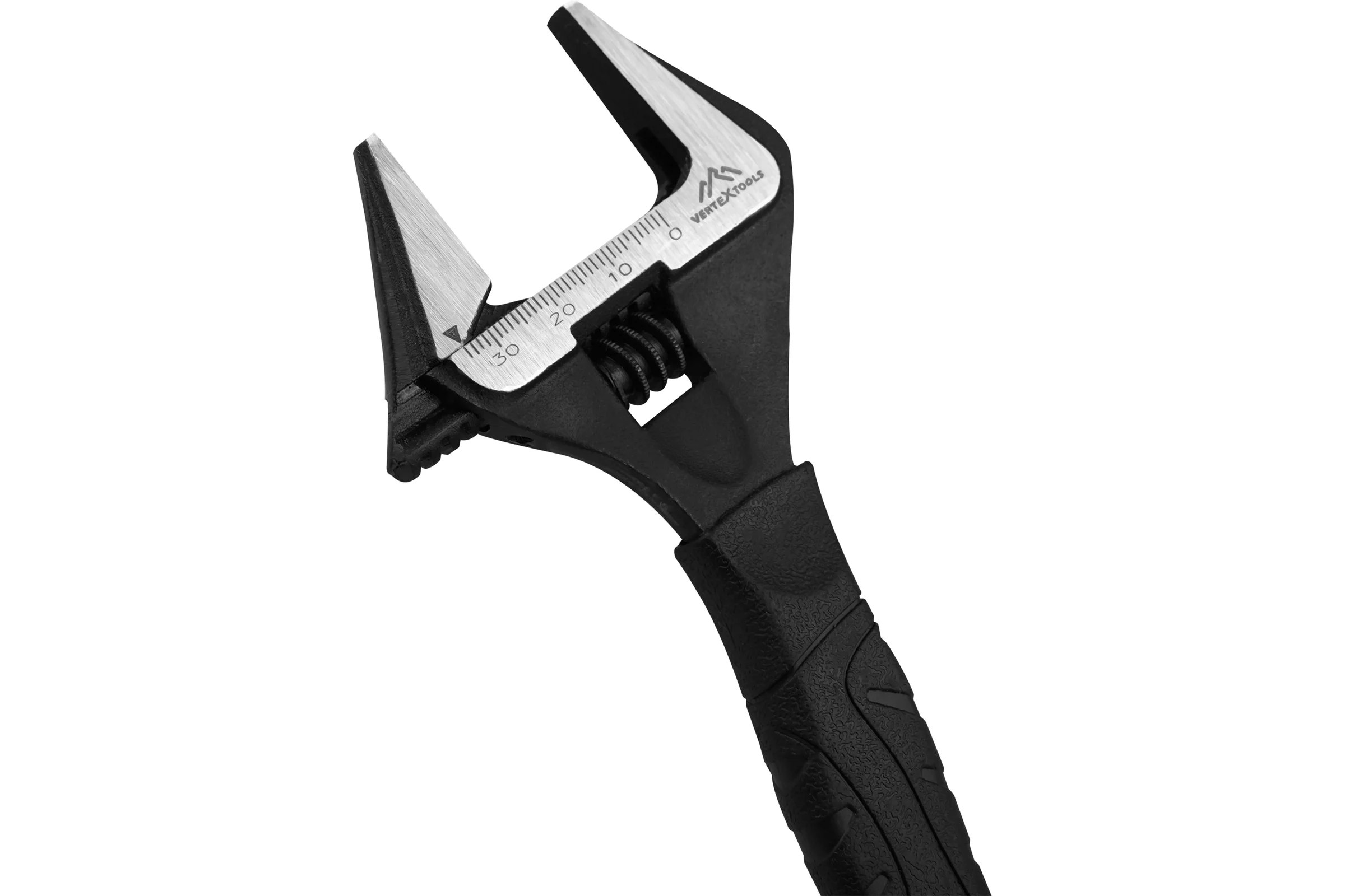 Разводной ключ vertextools 150 мм, увеличенный диапазон раскрытия 2110-150-150