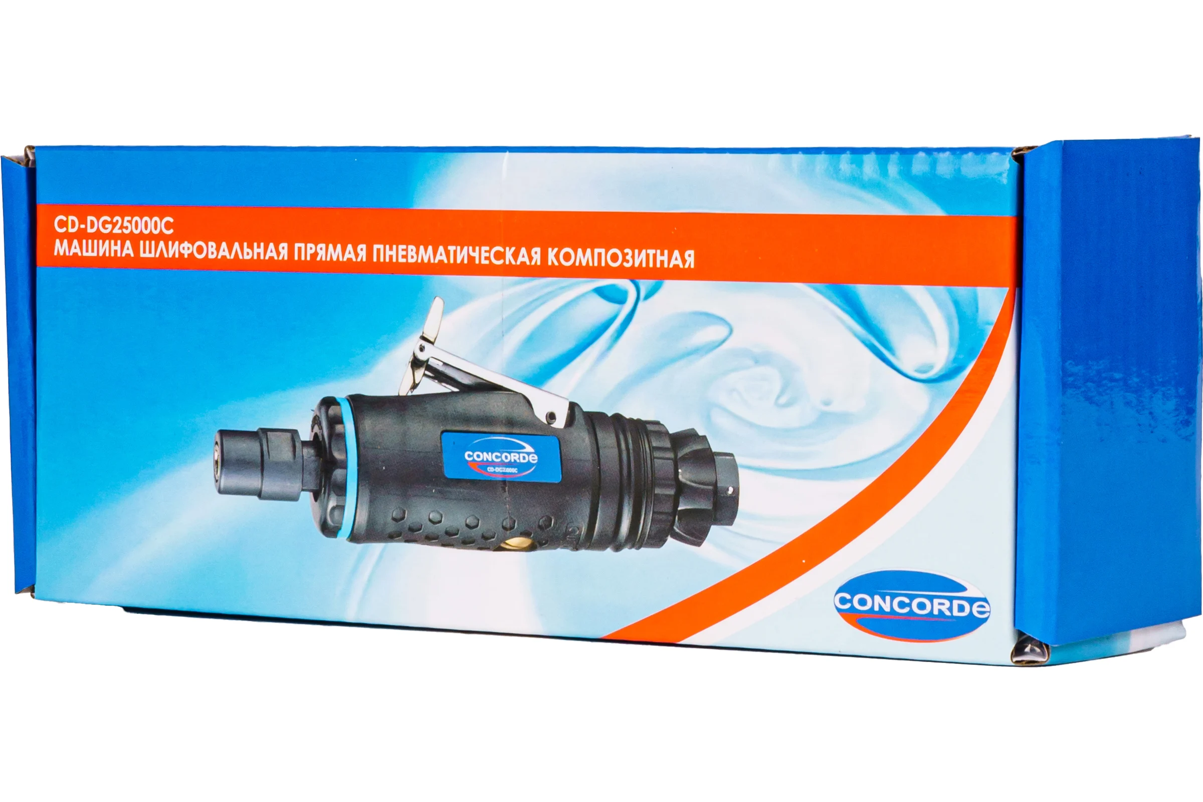 Машина шлифовальная CONCORDE прямая пневматическая композитная CD-DG25000C 00006692753