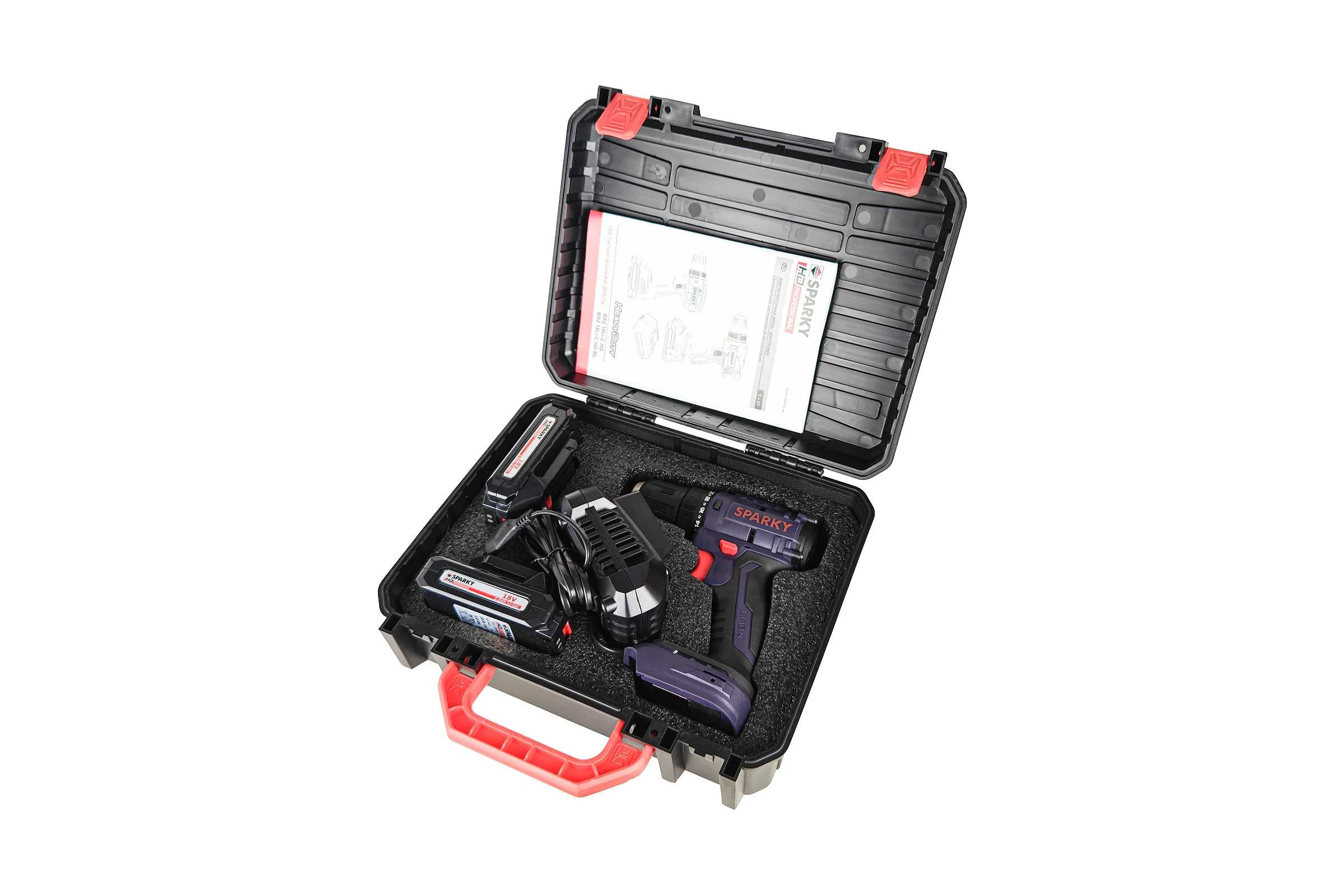 Аккумуляторная дрель-шуруповерт SPARKY BR2 18Li-C HD BL 14000197157