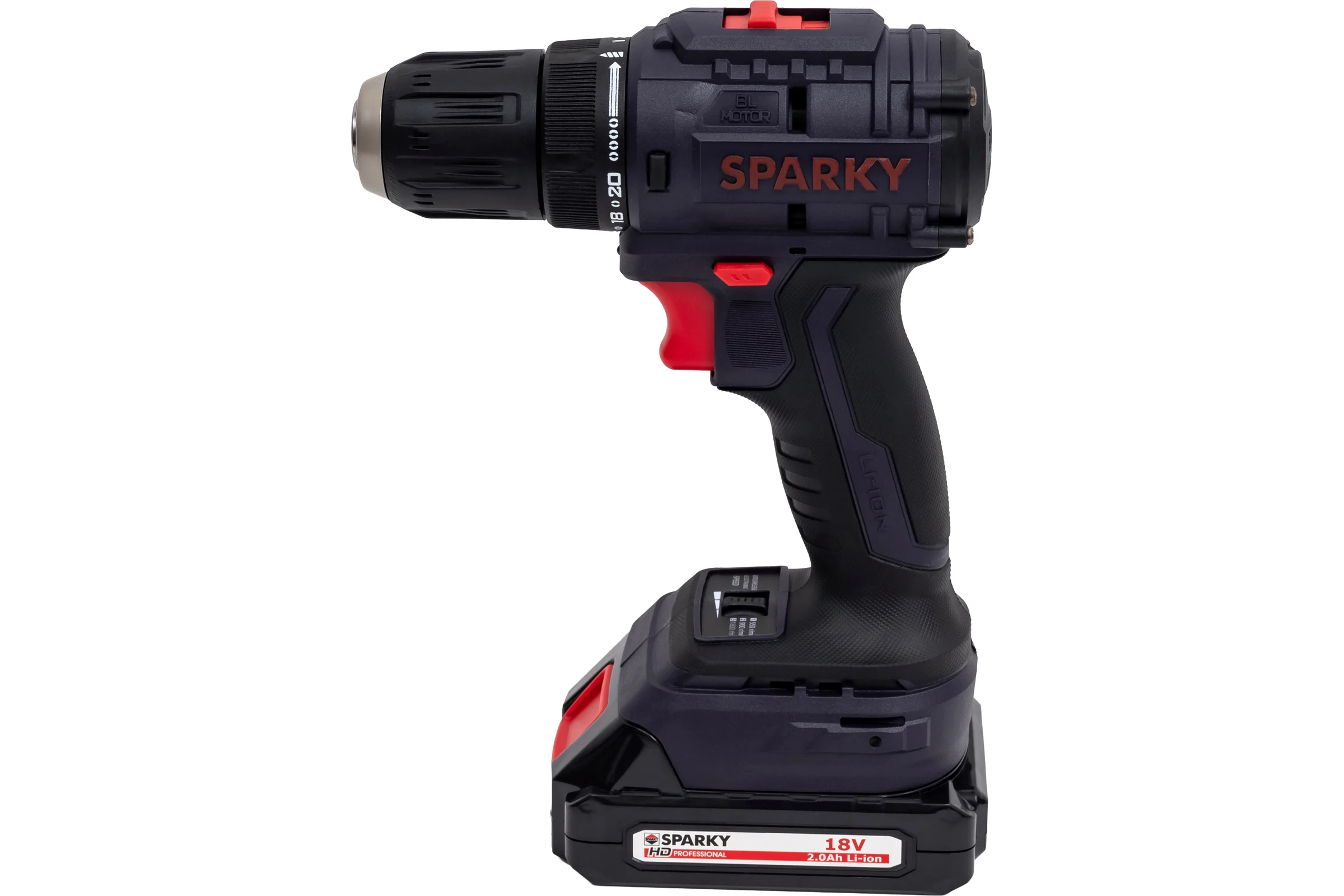 Аккумуляторная дрель-шуруповерт SPARKY BR2 18Li-C HD BL 14000197157