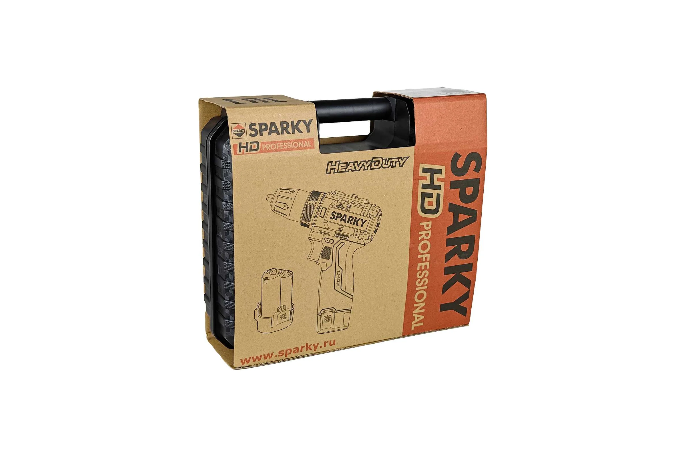 Аккумуляторная дрель-шуруповерт SPARKY BR2 12Li-C HD BL 14000198157