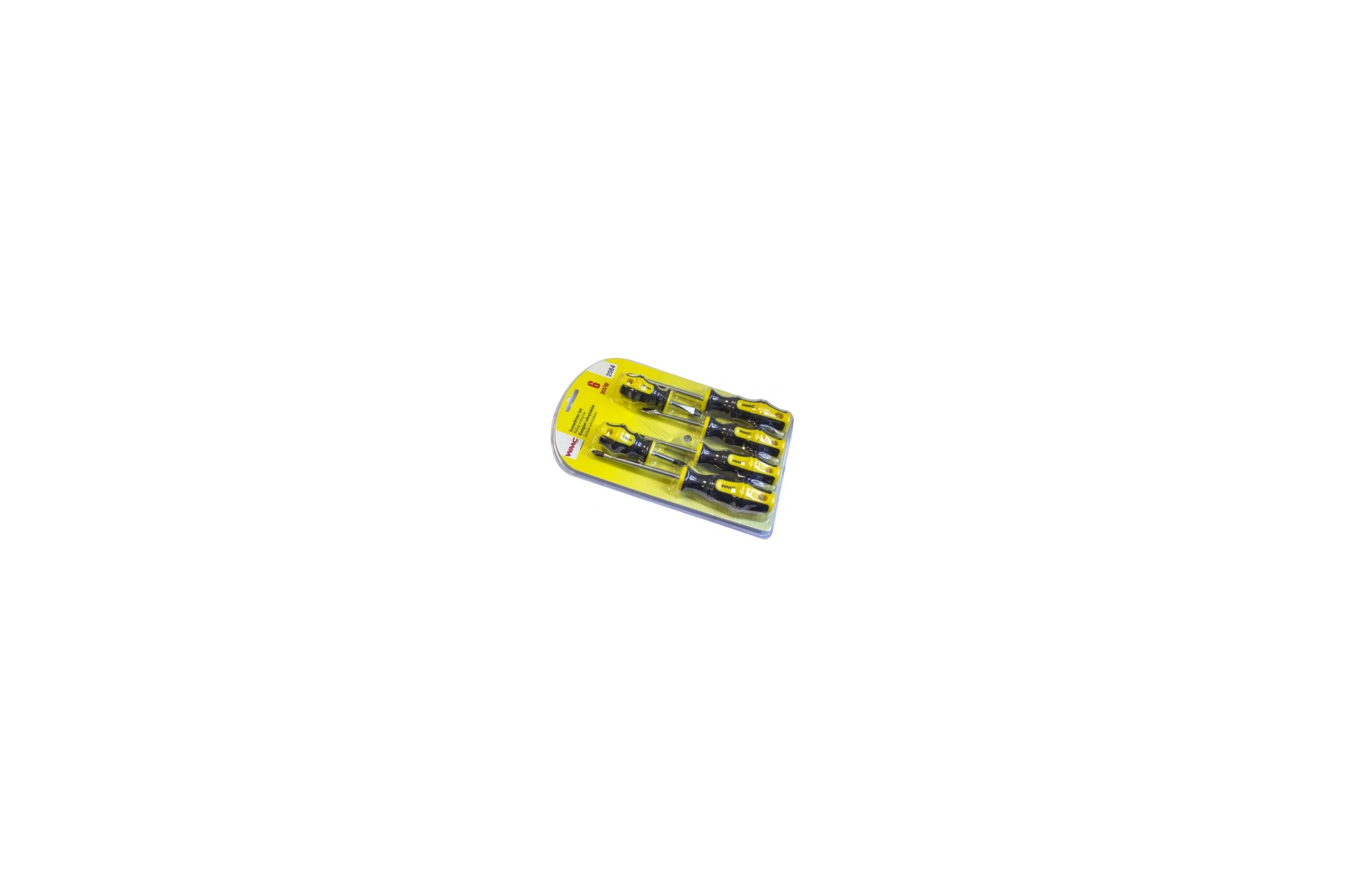 Набор отверток WMC TOOLS 6 пр, в блистере 7004A 2064