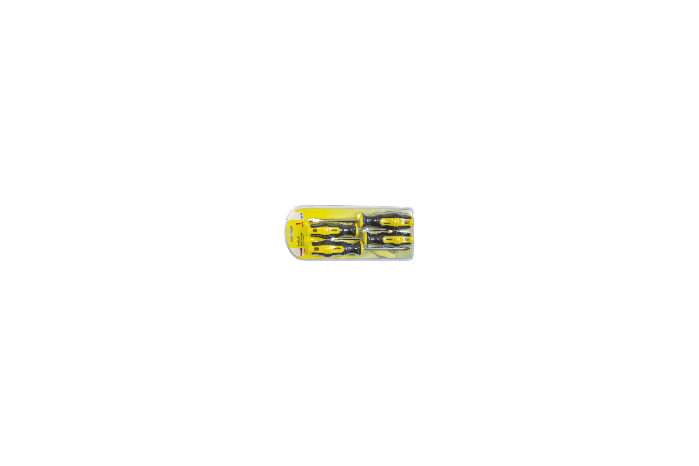 Набор отверток WMC TOOLS 4 пр, в блистере WMC-7004A(50008)