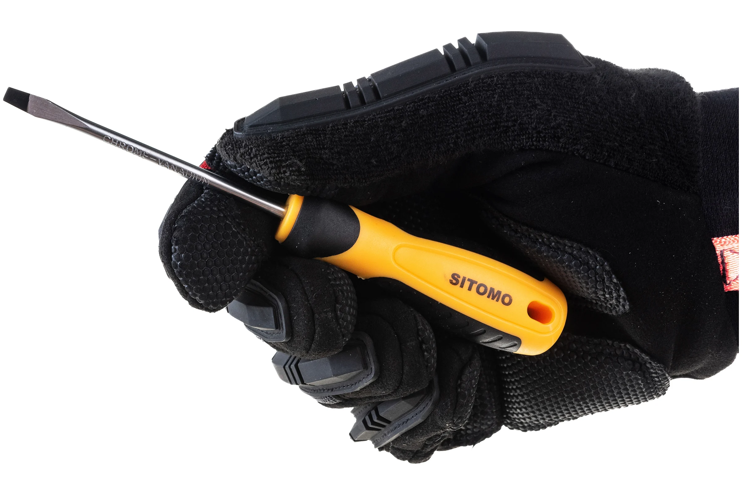 Шлицевая отвертка SITOMO SL 4х75, 155 мм, CrV SIT 856480