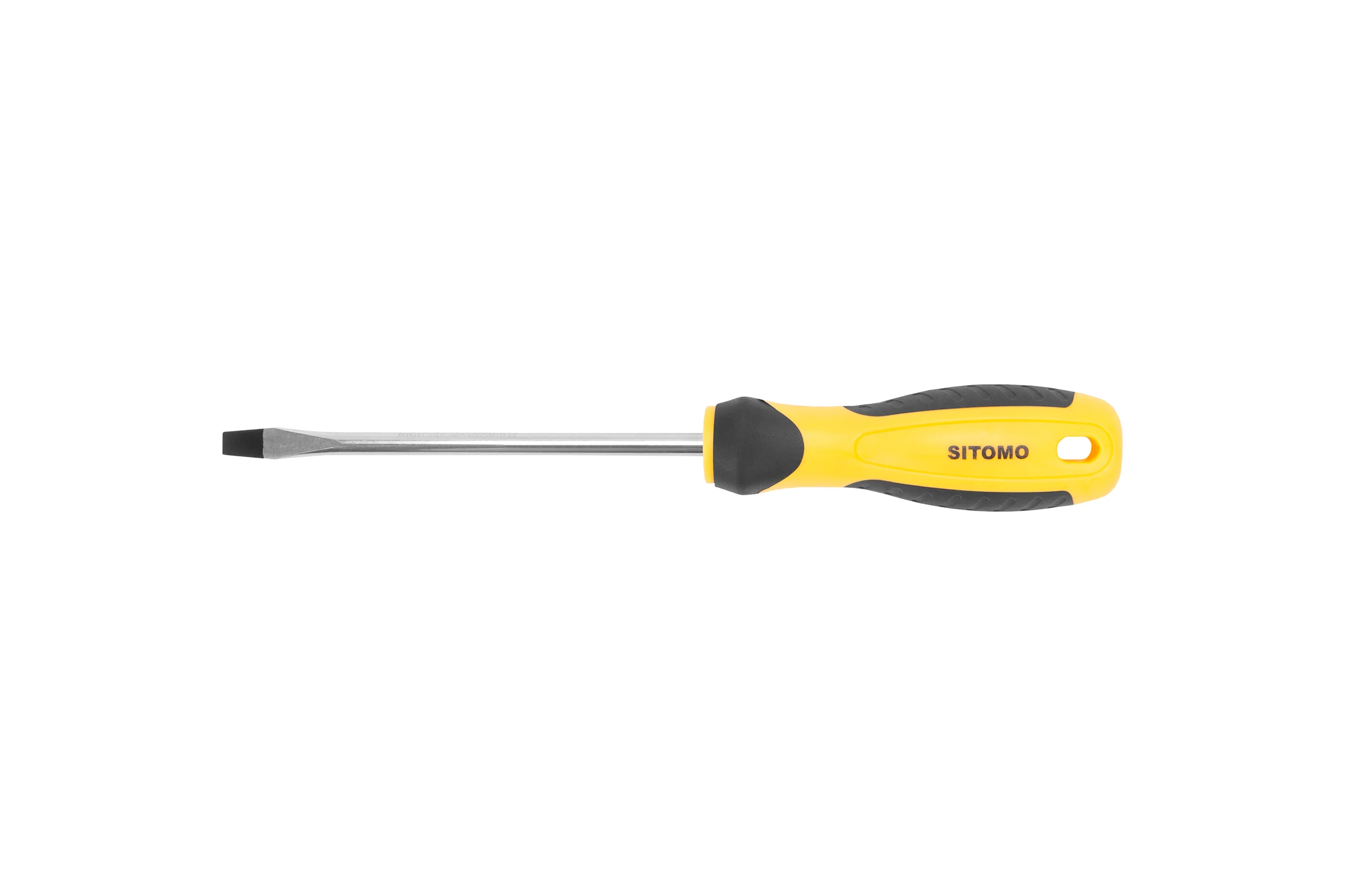 Шлицевая отвертка SITOMO SL 4х100, 180 мм, CrV SIT 856483