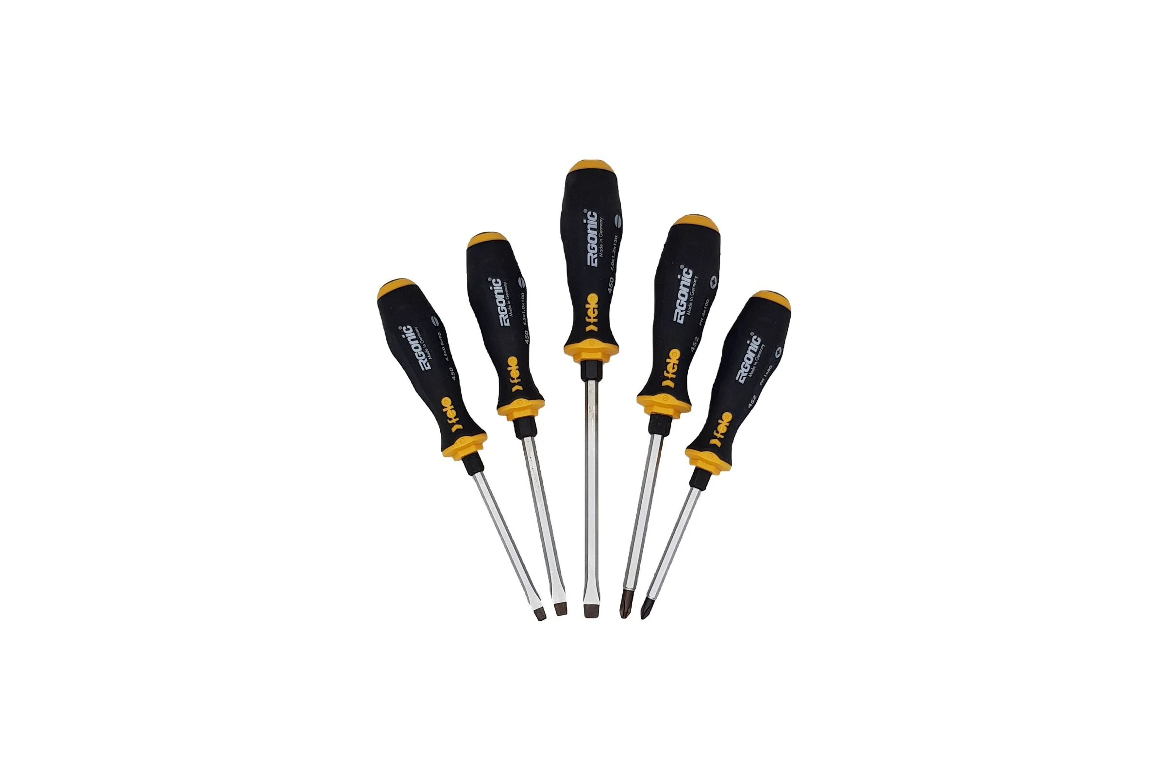 Набор ударных отверток Felo Ergonic SL/PH, 5 штук 45095248