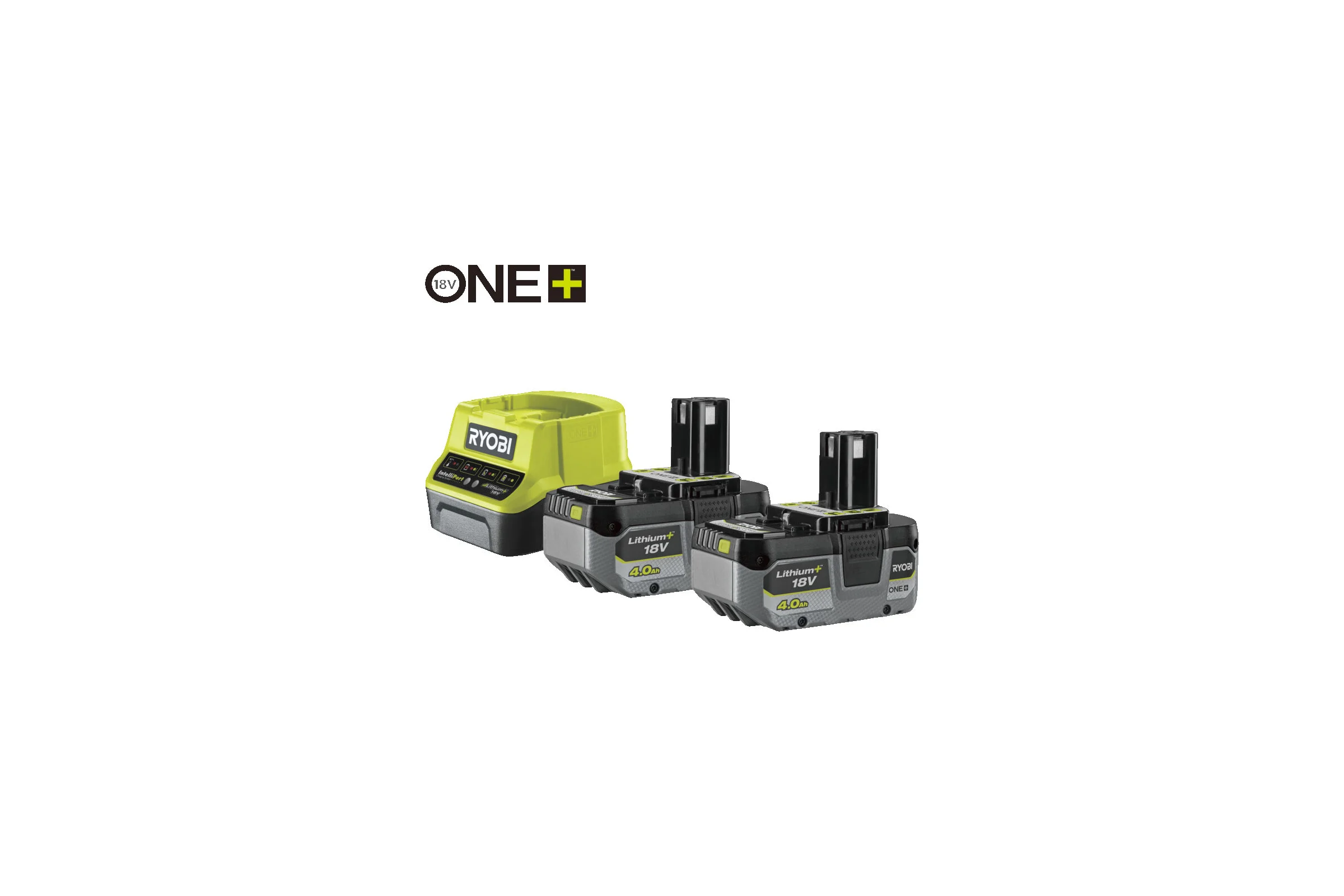 Набор 2xRB1840X + RC18120 RC18120-240X (18В; 4 Ач)  Ryobi 5133005092