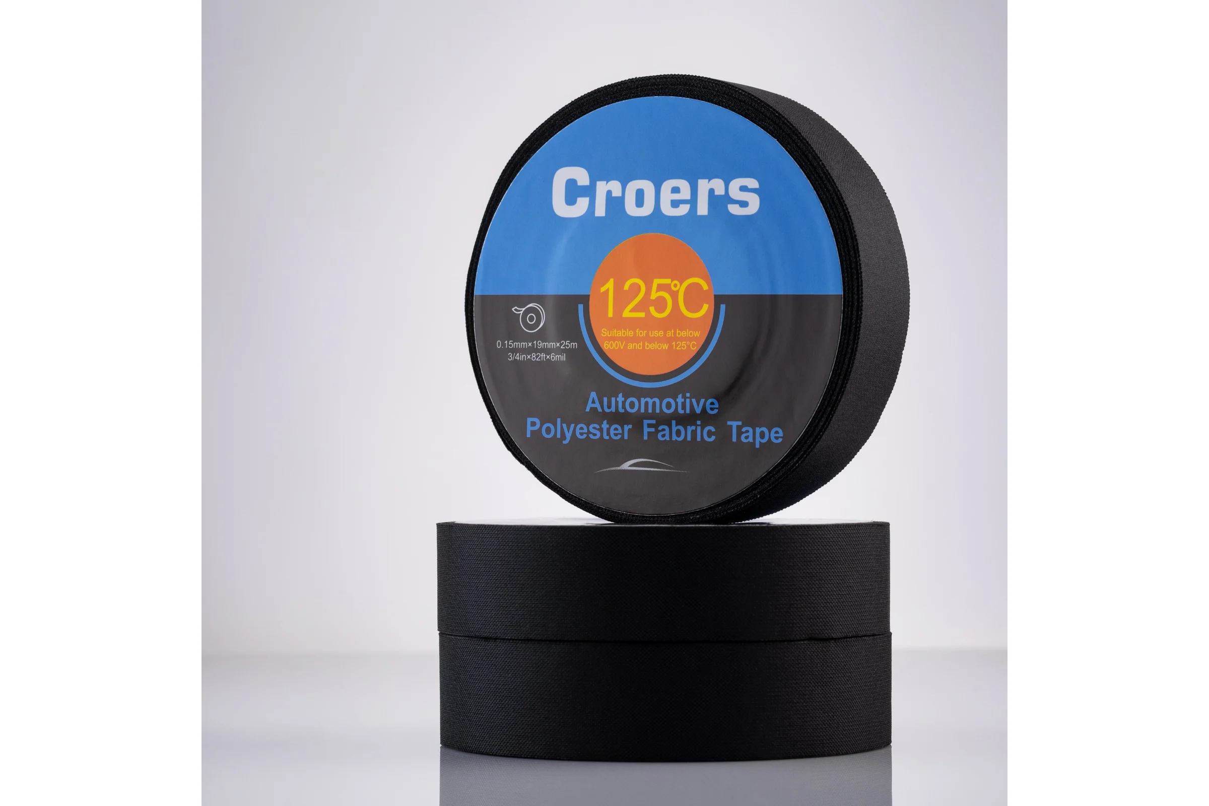 Изолента ХБ Croers 19 мм, 25 м CRS_HB1