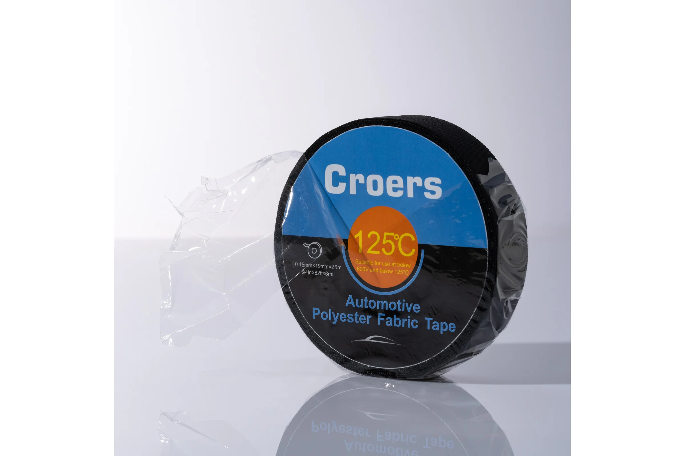 Изолента ХБ Croers 19 мм, 25 м CRS_HB1