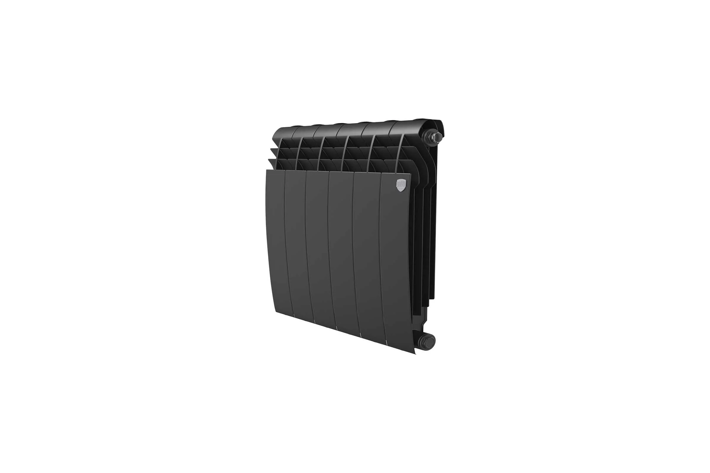 Радиатор биметаллический ROYAL THERMO BILINER B 500 черный, 6 секц. НС-1682288