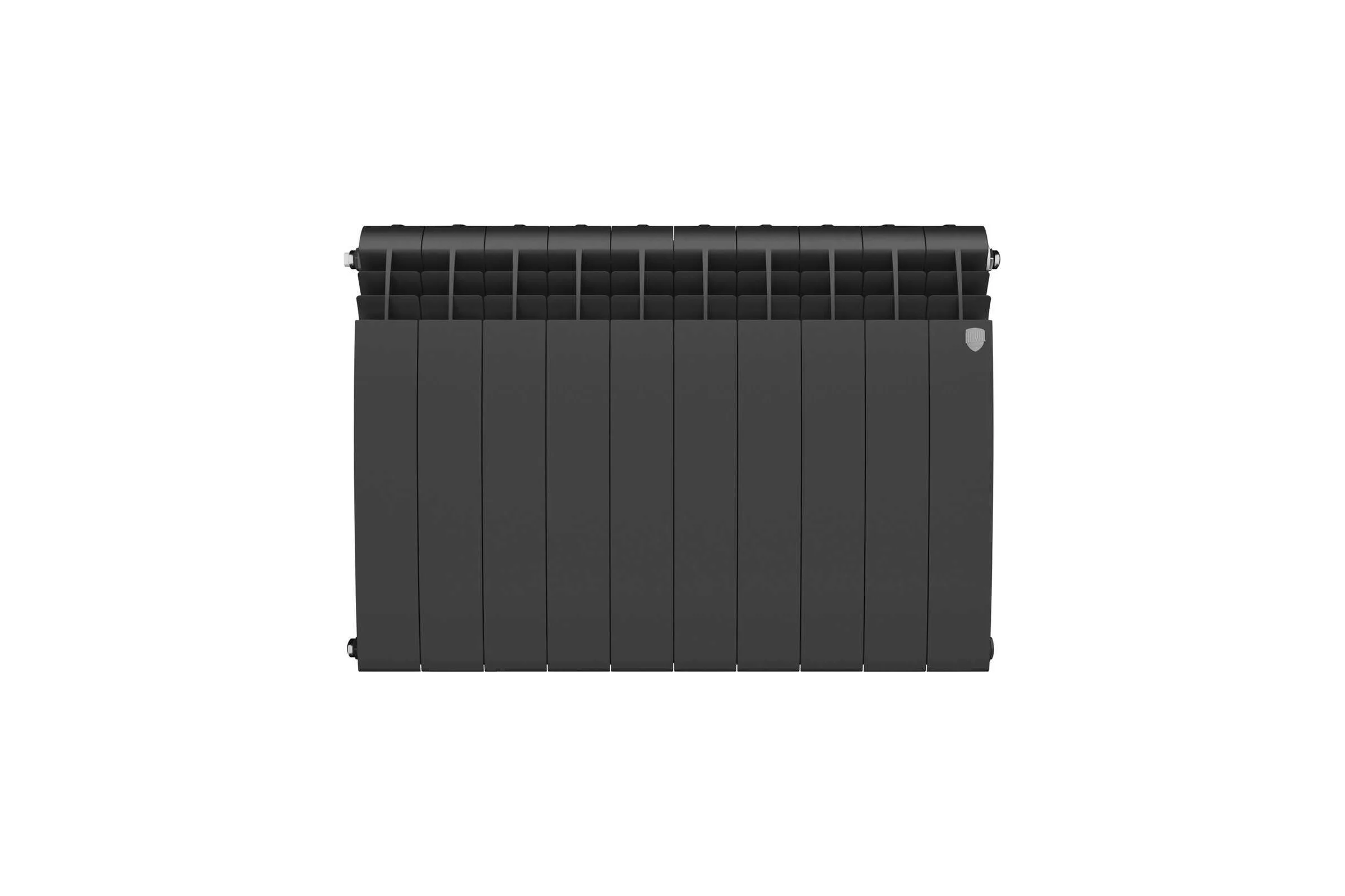 Радиатор биметаллический ROYAL THERMO BILINER B 500 черный, 10 секц. НС-1682285