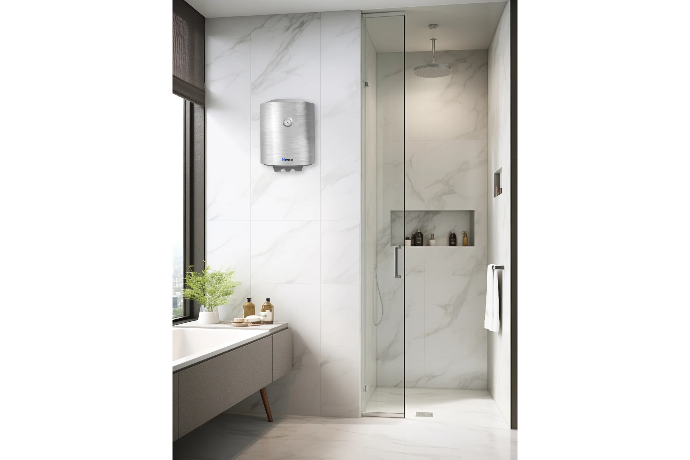 Водонагреватель Metronex TitanHeat MX WH 1.5kW 50 л silver MX15500STA