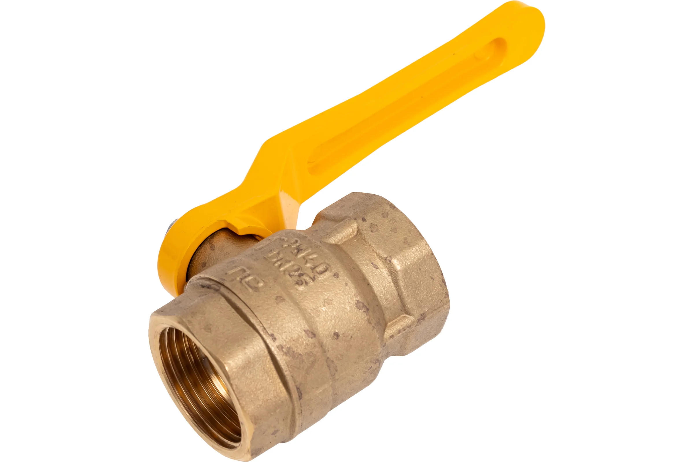 Кран шаровый Dist ГАЗ 1 г/г рычаг Ду25 Ру40 Эксперт 213Р/107-9511