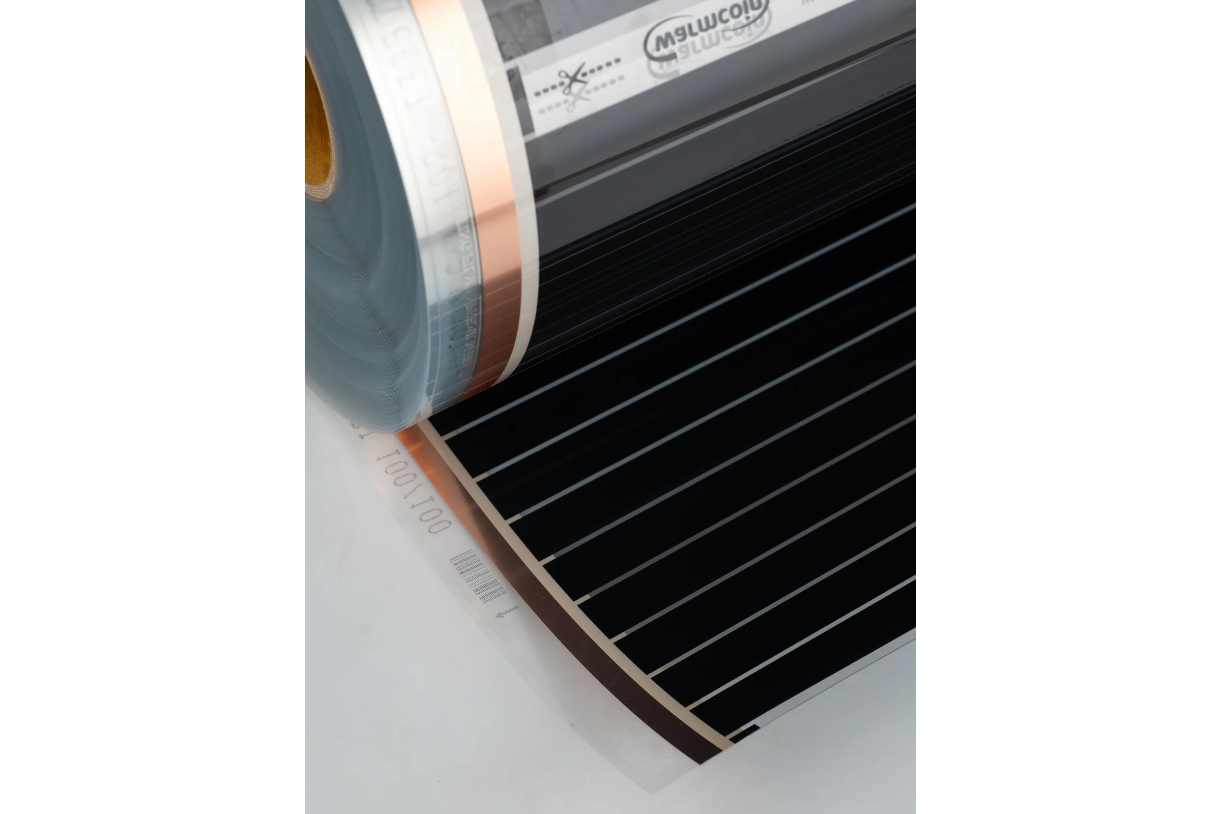 Пленочный теплый пол Warmcoin + W51 WHITE Wi-Fi, 220Вт/м.кв., ширина 1,0 м, 5м2 Пл_51Wi-Fi_220Вт_100см_5мп
