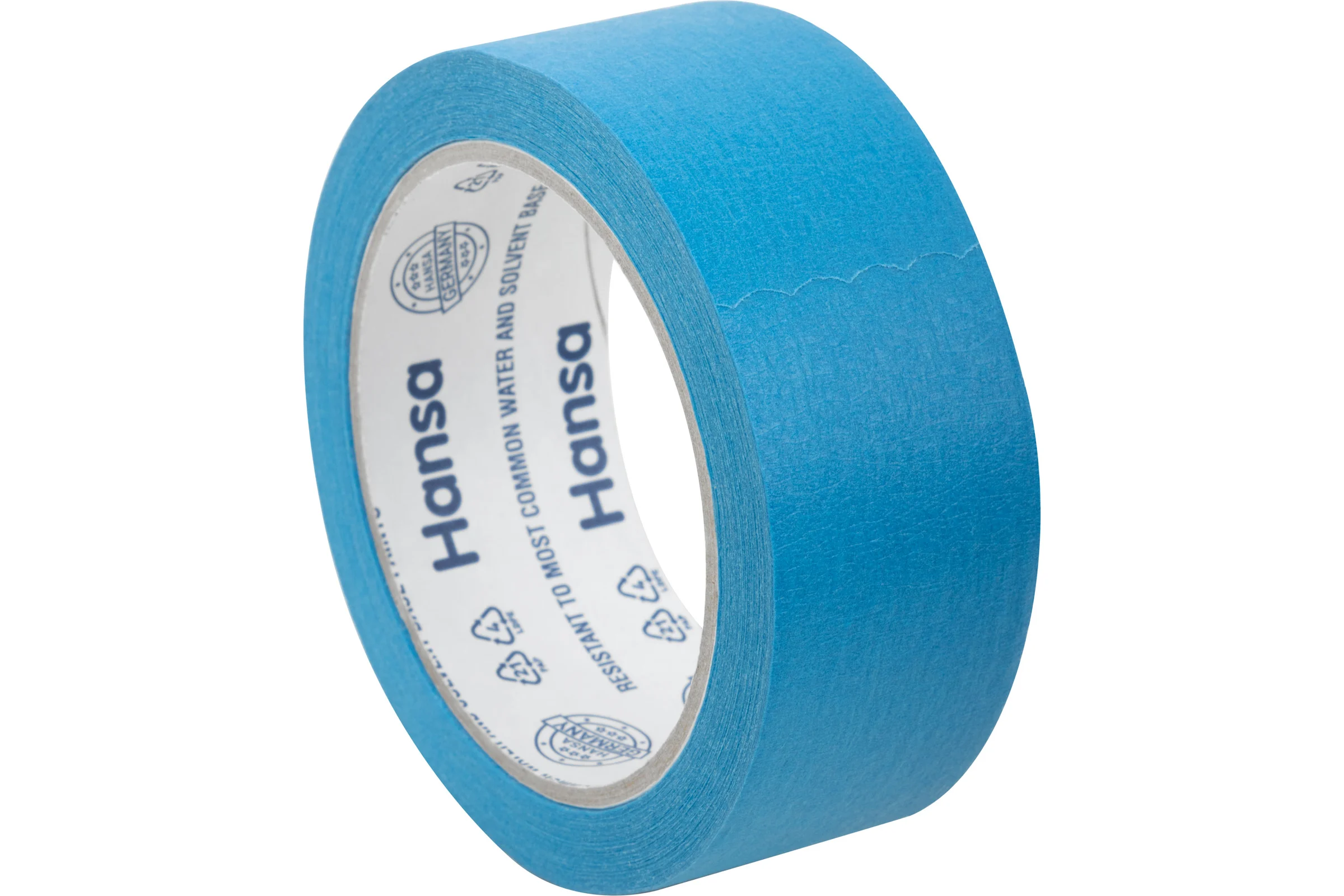 Фасадная малярная лента HANSA синяя, 38 мм 25 м 703038