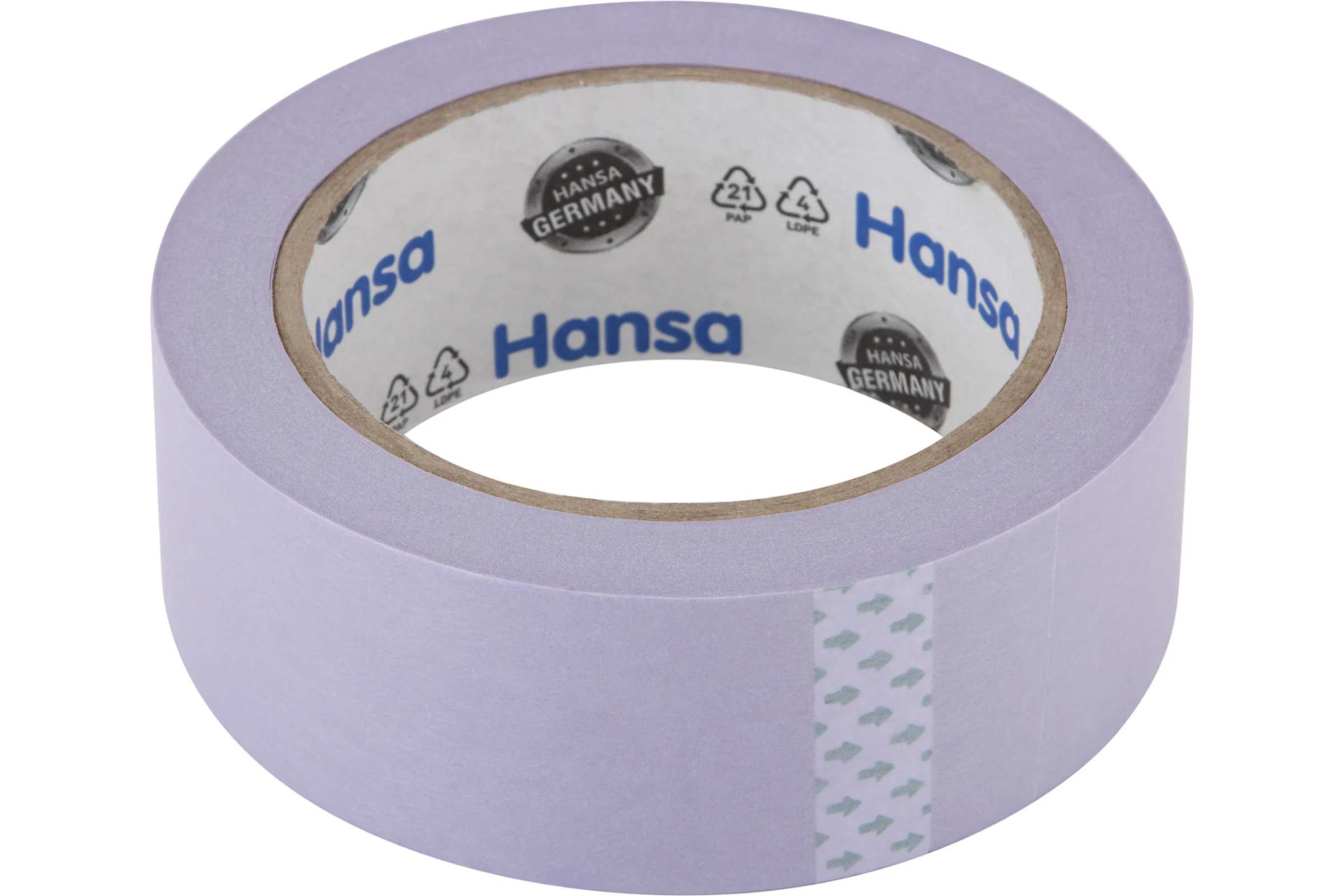 Малярная лента HANSA Professional из японской рисовой бумаги для деликатных поверхностей, фиолетовая, 38 мм 50 м 702738