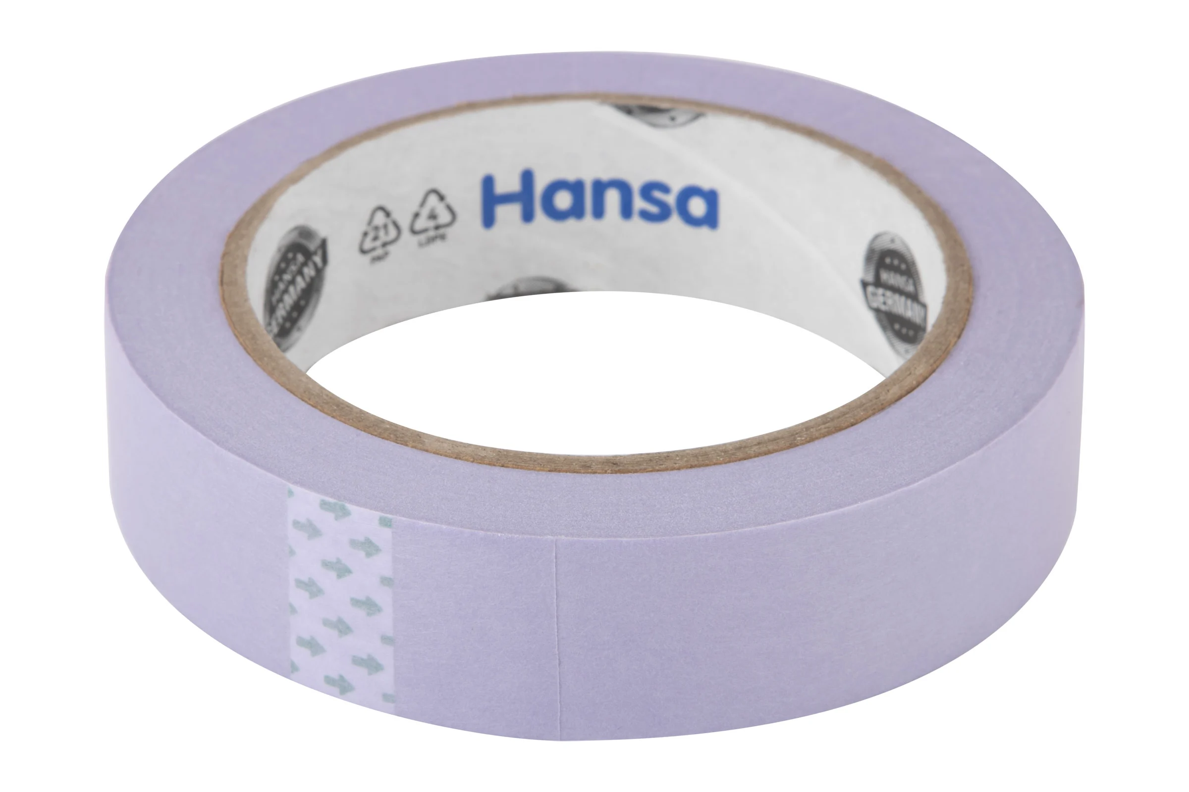Малярная лента HANSA Professional из японской рисовой бумаги для деликатных поверхностей, фиолетовая, 25 мм 50 м 702725