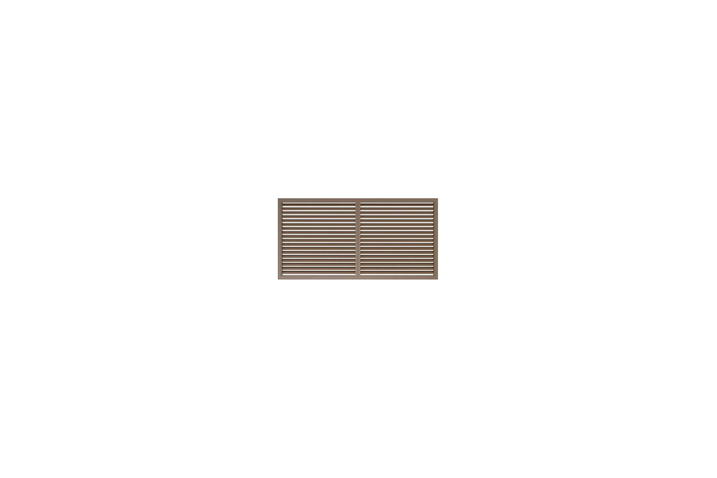 Экран радиаторный ERA ПР фланец 600x600 пластик Oak П6060Р дуб