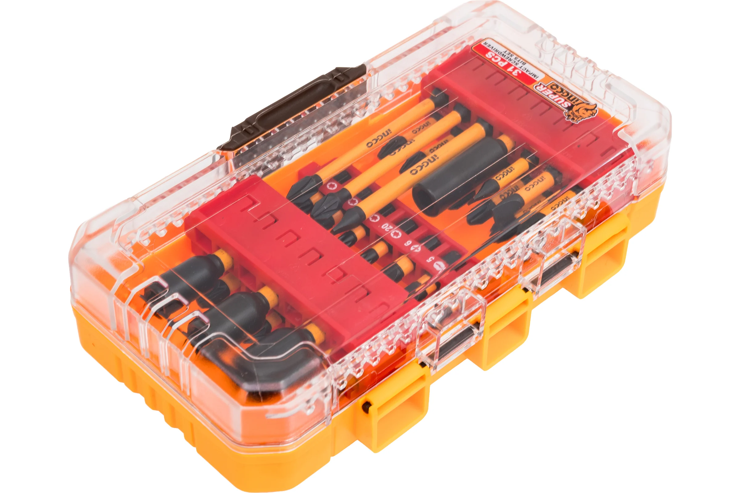 Набор ударных бит INGCO IMPACT 31шт S2 SUPER INDUSTRIAL AKDL11306
