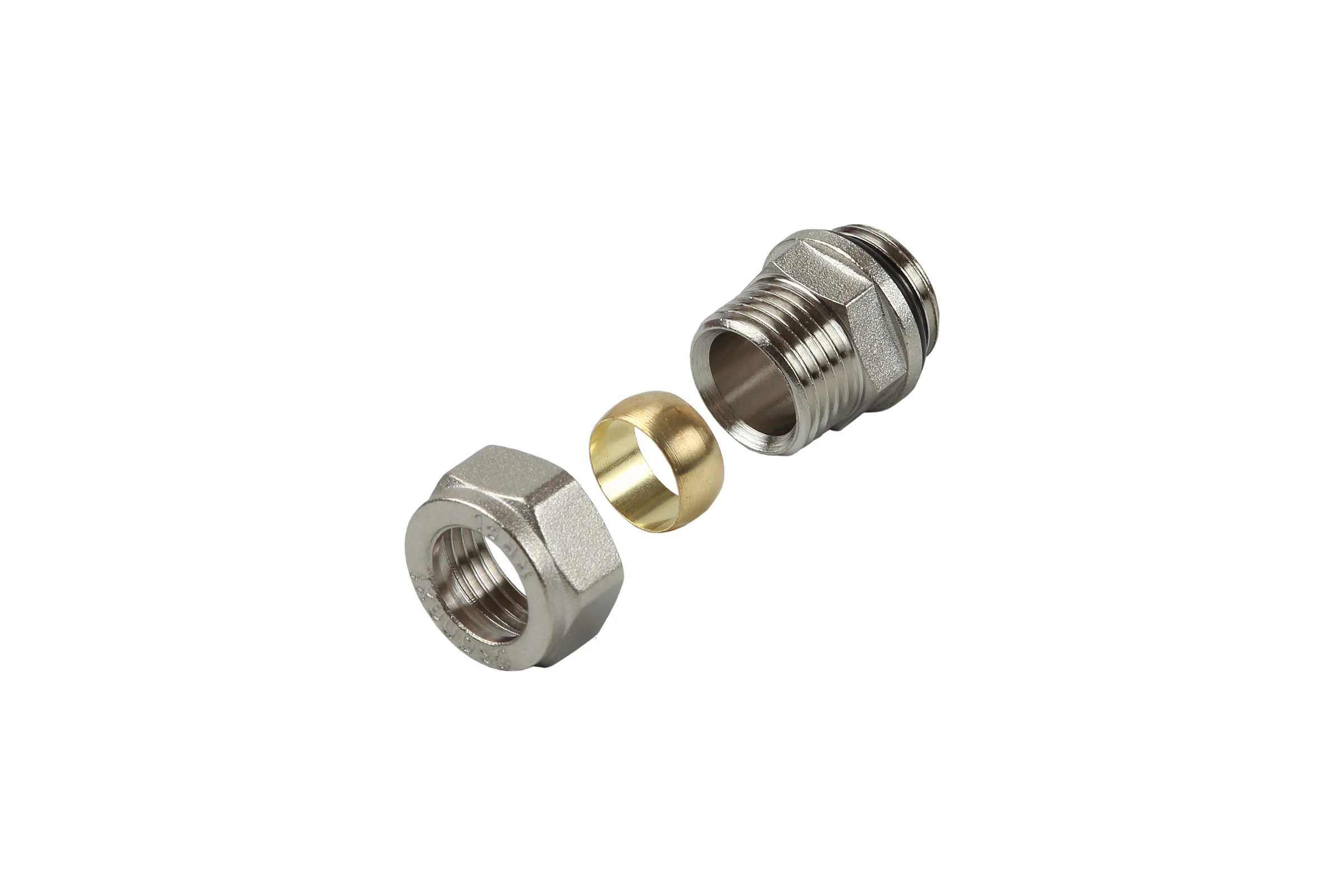 Фитинг подключения L и T-образной медной трубки SANEXT D15-R 1/2" 4938