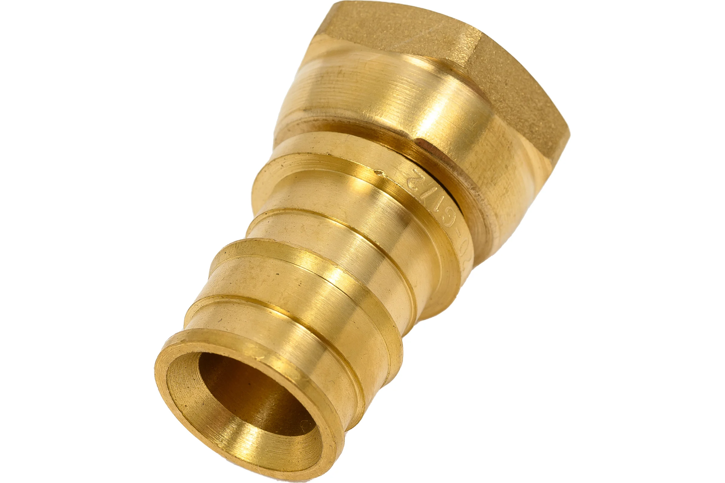 Переходник латунный с накидной гайкой SANEXT 20мм х 1/2" Lite 43205
