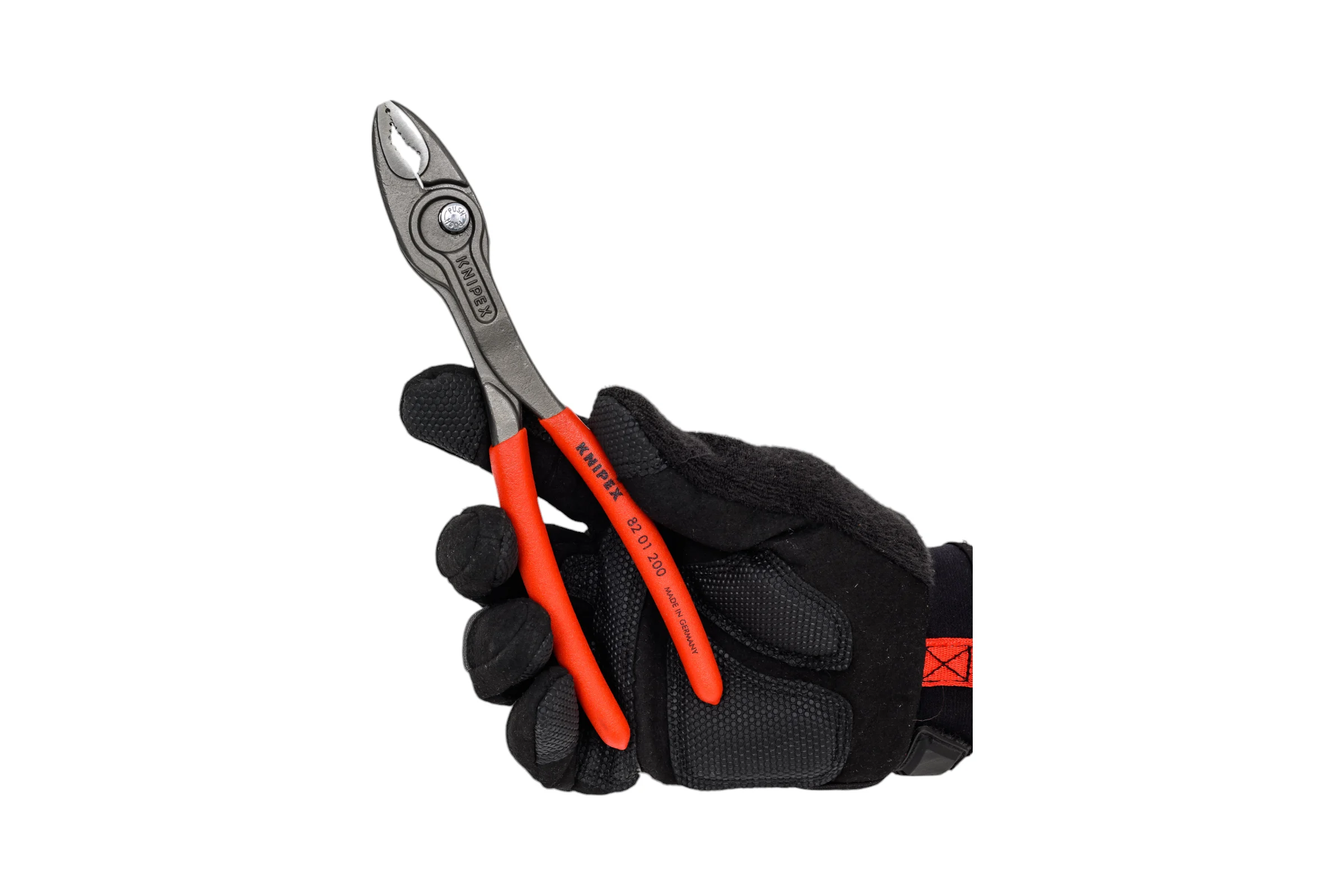 Захватные клещи Knipex TwinGrip, 4 - 22 мм, длина 200 мм, KN-8201200SB