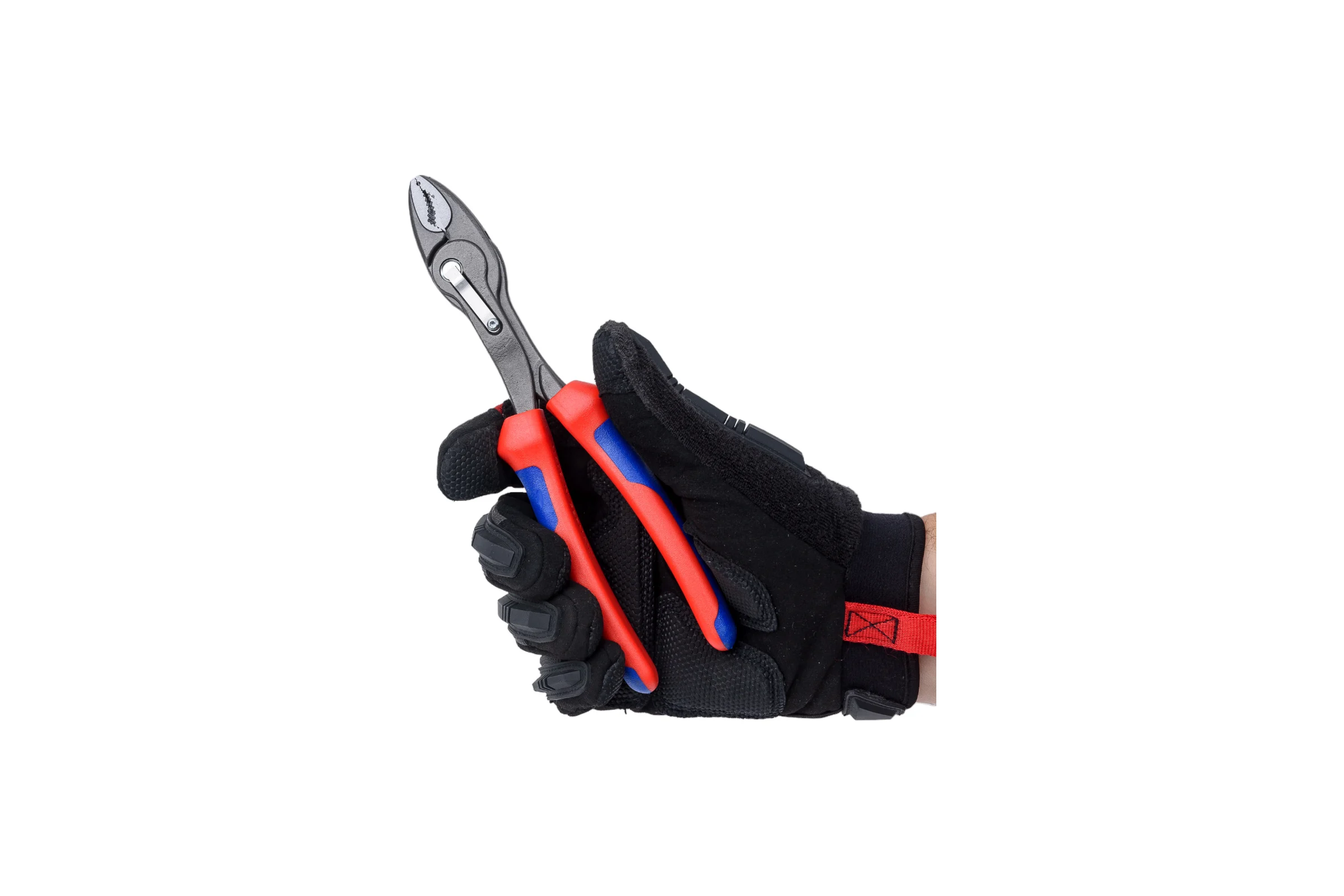 Захватные клещи Knipex TwinGrip, 4 - 22 мм, длина 200 мм, KN-8202200SB