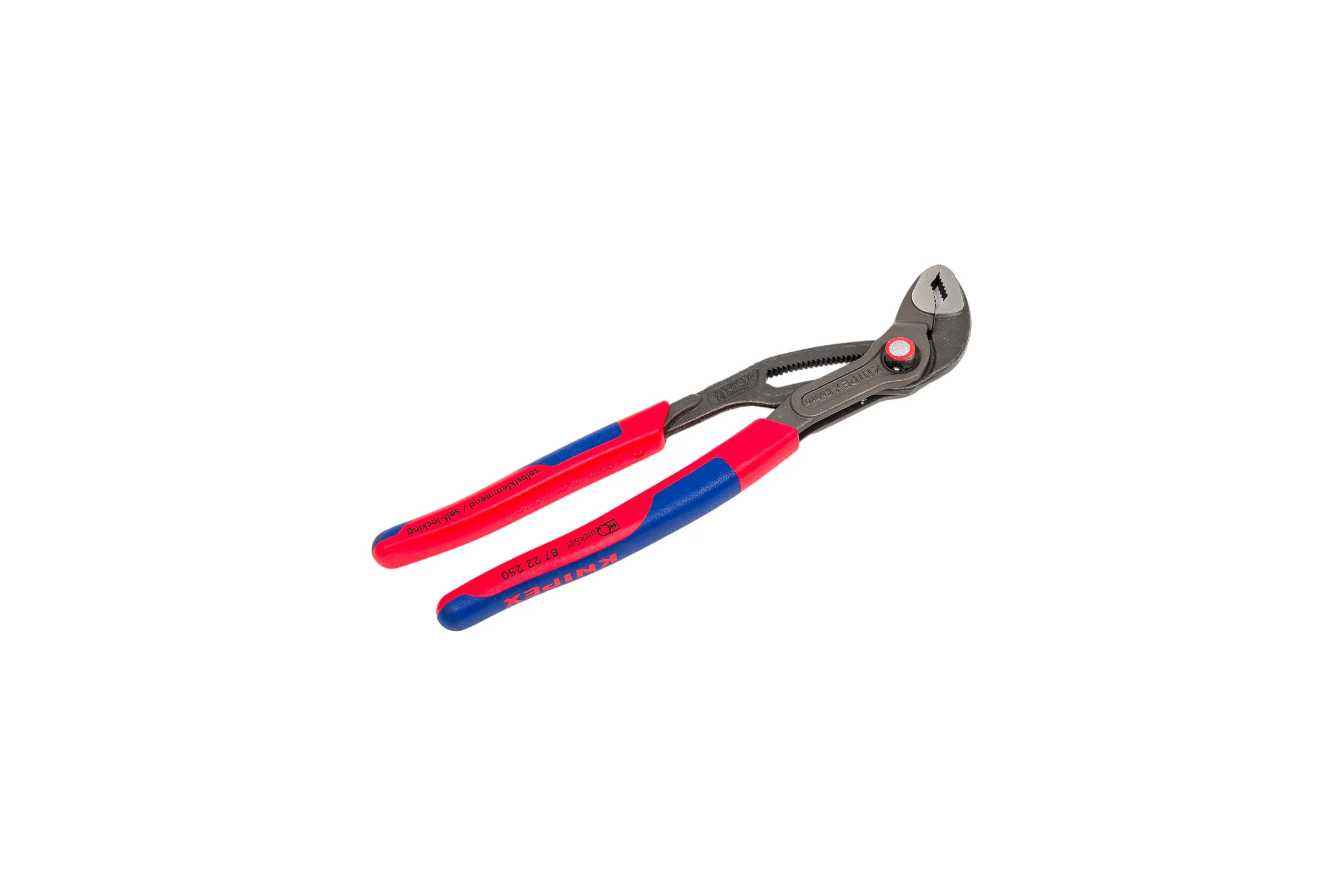 Захватные клещи Knipex Cobra QuickSet, 50 мм (2"), 250 мм, 2К ручки, KN-8722250SB
