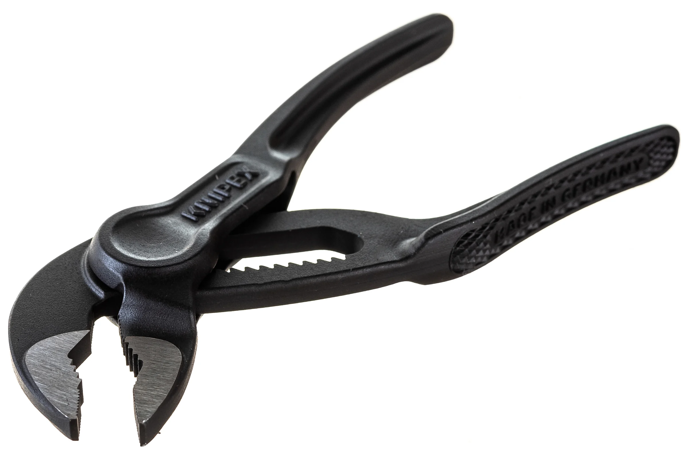Переставные клещи Knipex Cobra XS, 24 мм (1"), 100 мм, серые, KN-8700100BK