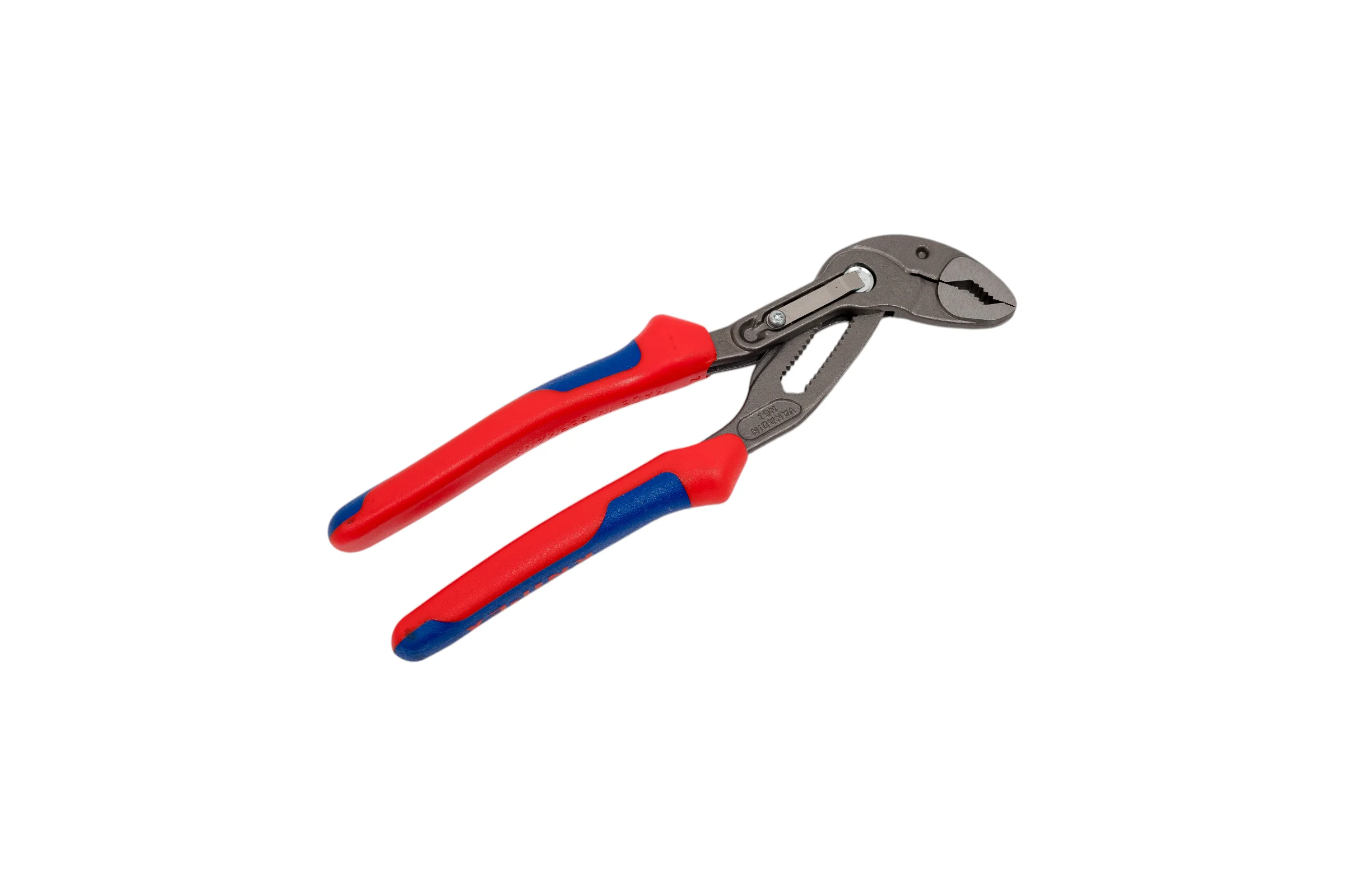 Переставные клещи Knipex Cobra, 42 мм (1 1/2"), 180 мм, серые, 2К ручки, KN-8702180SB