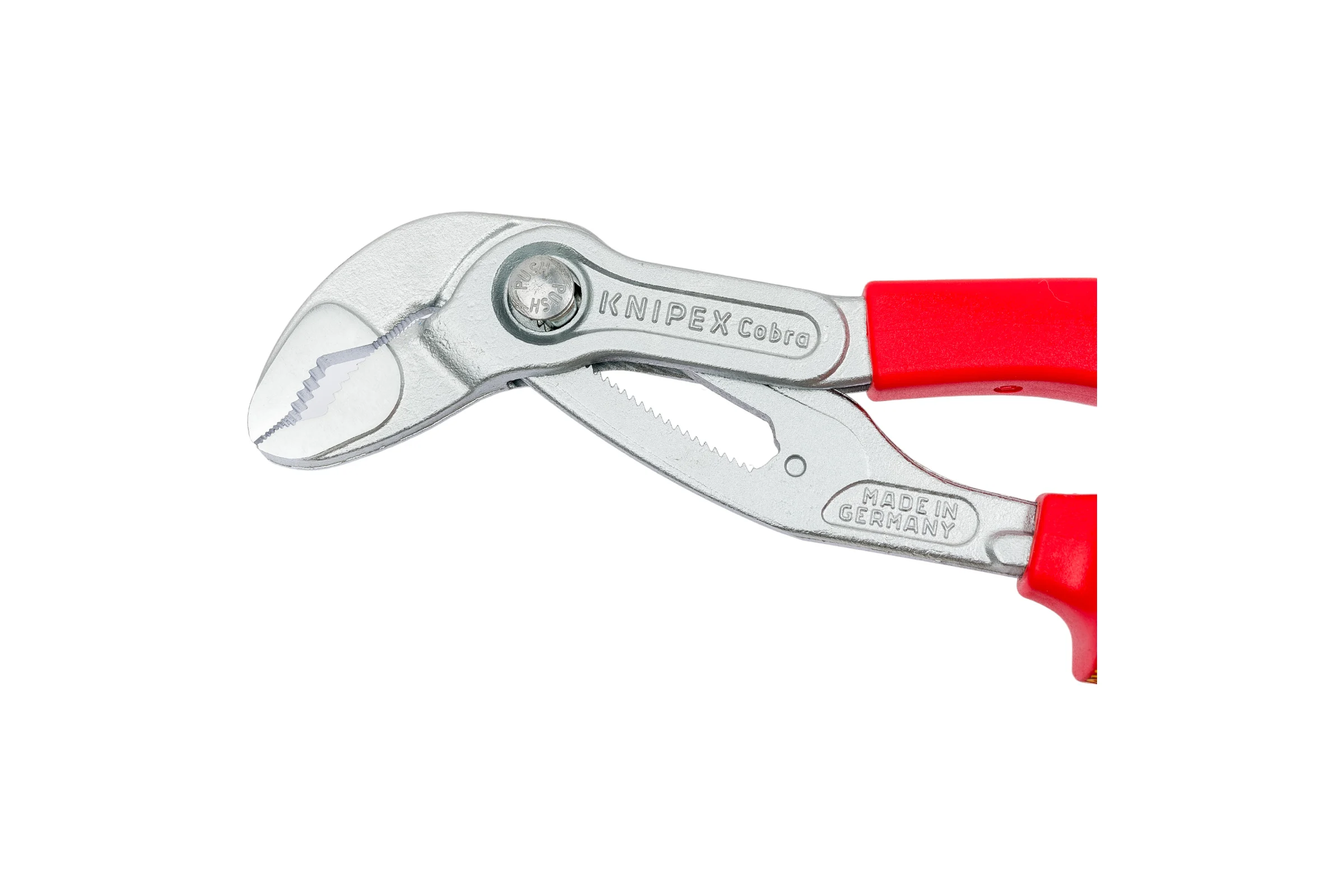 Переставные клещи Knipex Cobra, VDE, 50 мм (2"), 250 мм, хром, 2К ручки, KN-8726250SB