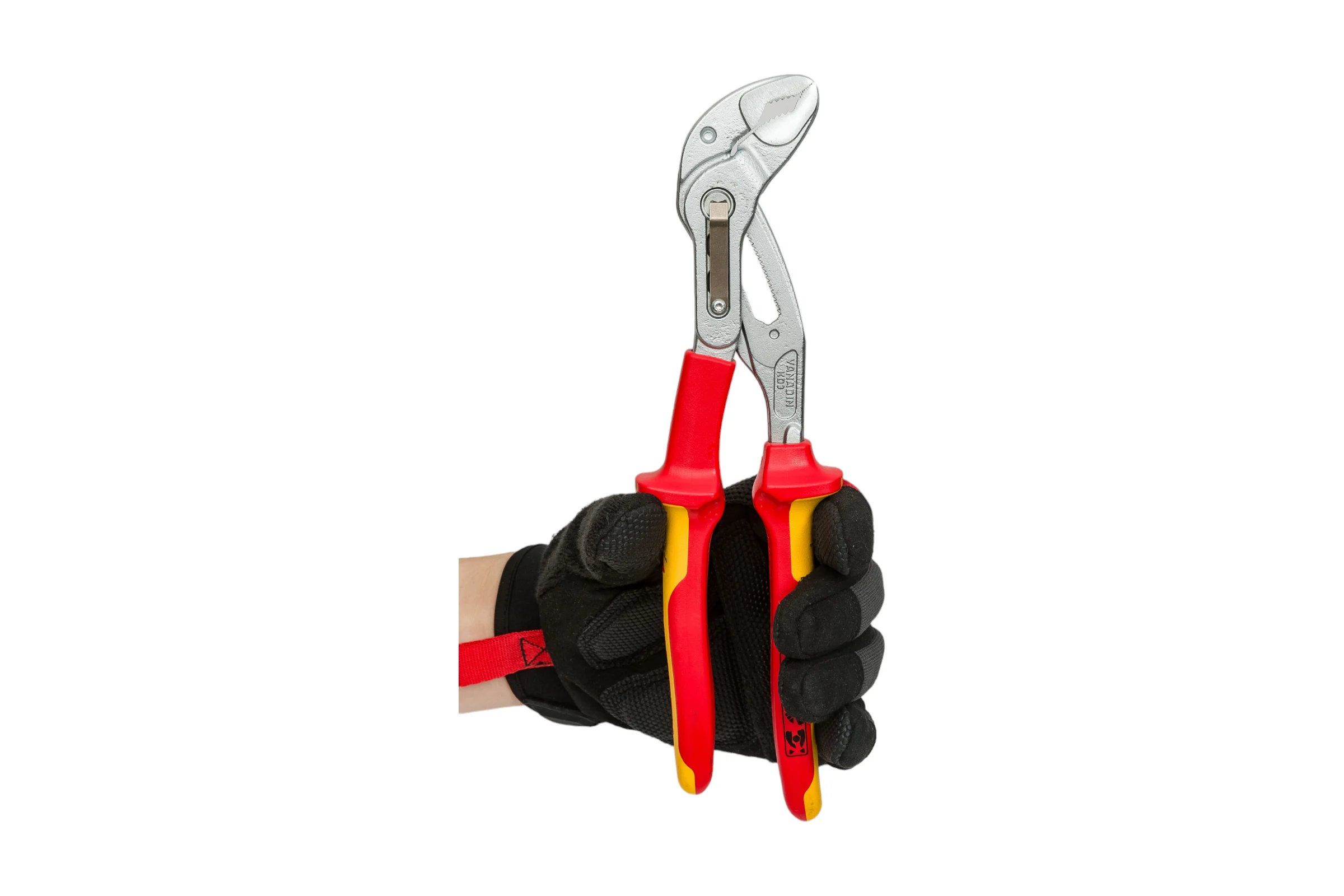 Переставные клещи Knipex Cobra, VDE, 50 мм (2"), 250 мм, хром, 2К ручки, KN-8726250SB