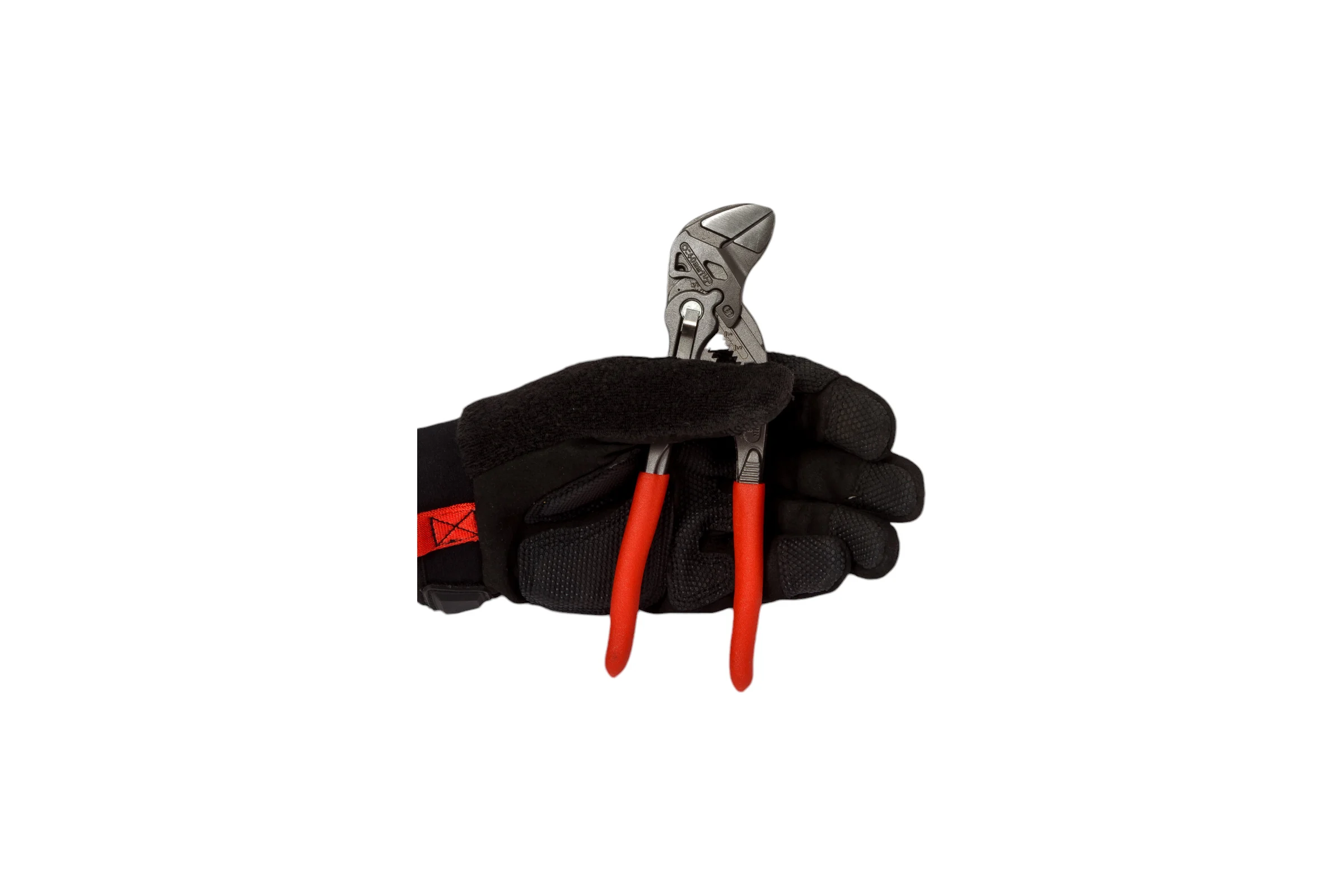 Переставные клещи-ключ Knipex 180 мм, 40 мм (1 1/2"), серые, 1К ручки, KN-8601180SB