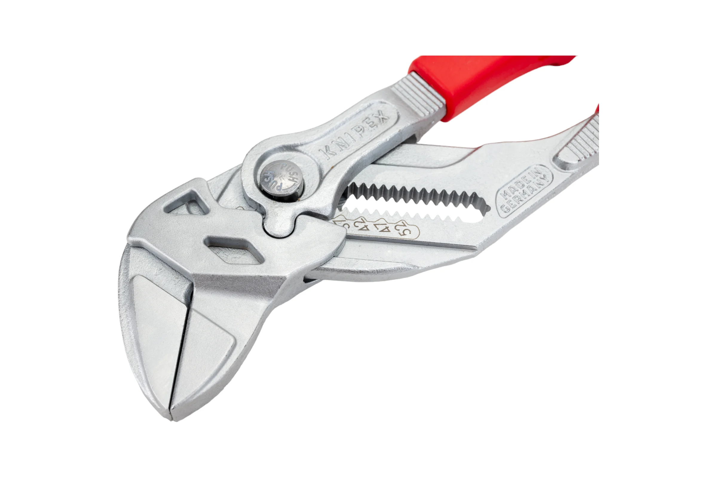 Переставные клещи-ключ Knipex VDE, 250 мм, хром, 2К ручки, KN-8606250SB
