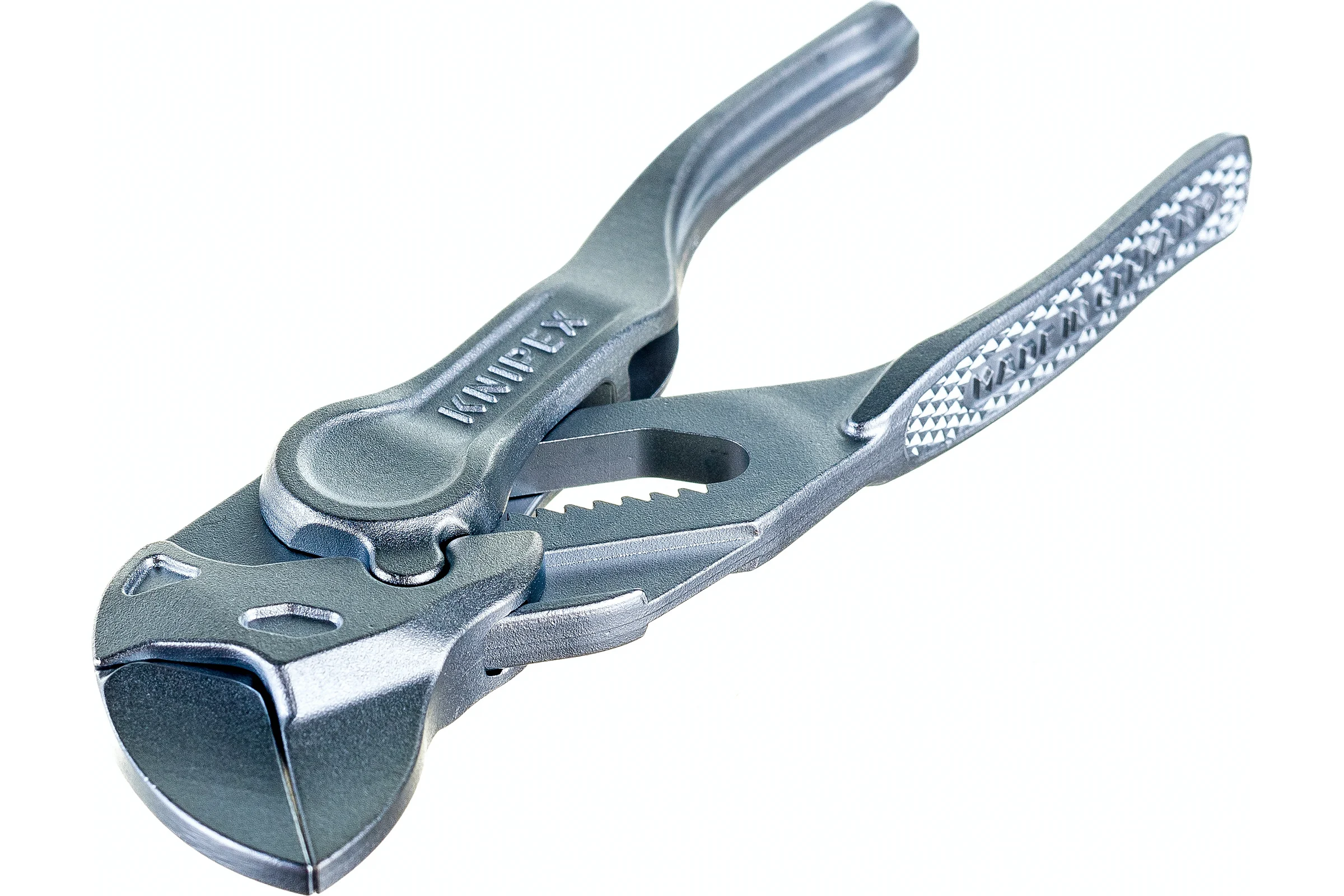 Переставные клещи-ключ Knipex XS, 21 мм (3/4"), 100 мм, Cr-V, серые, KN-8604100