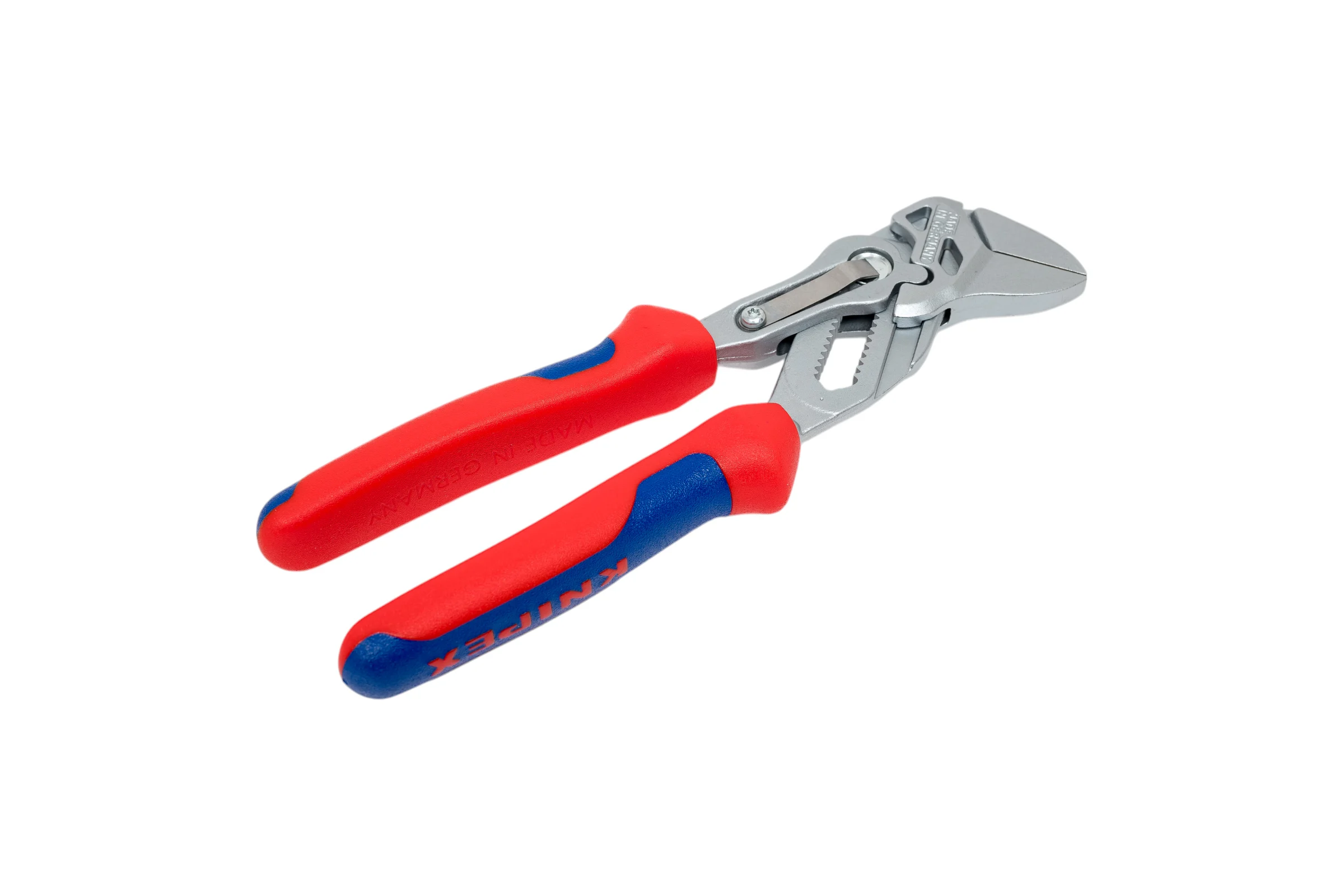 Переставные клещи-ключ Knipex 27 мм (1"), 150 мм, Cr-V, хром, 2-к рукоятки, KN-8605150S02