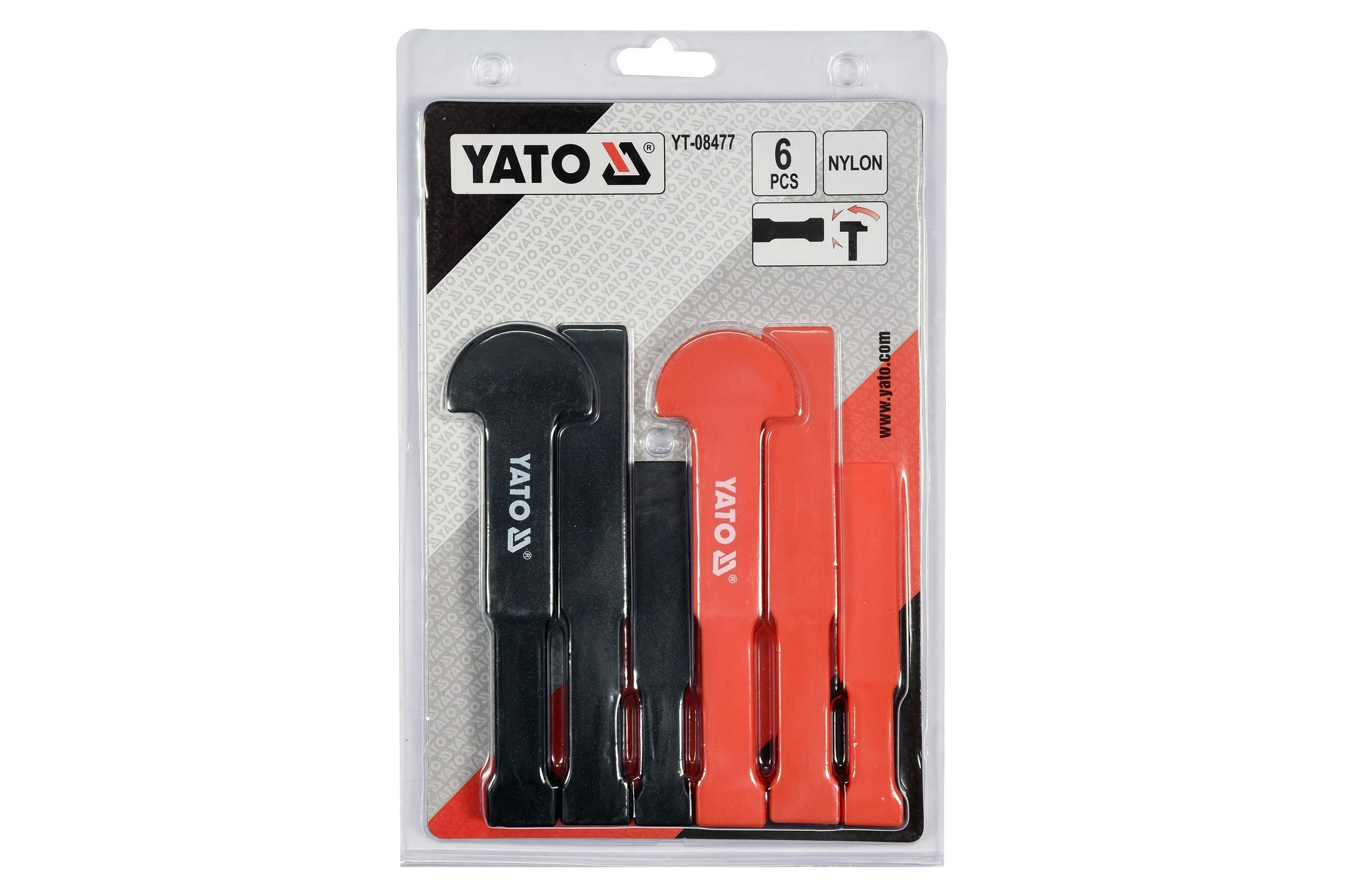 Набор зубил для работы с пластиковыми деталями YATO YT-08477