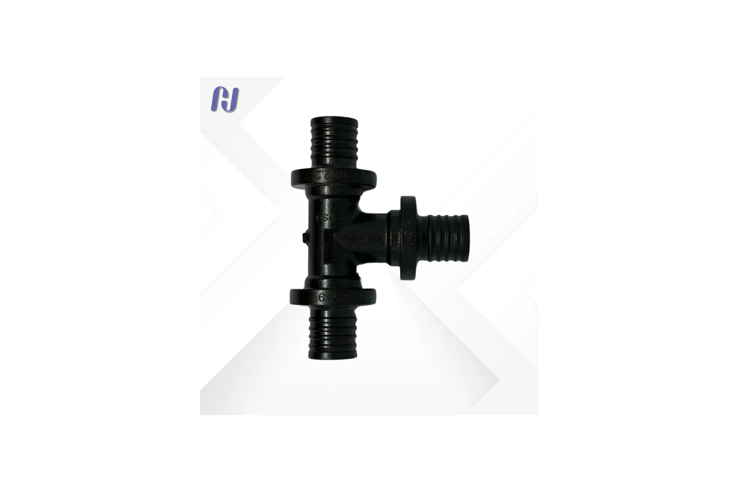 Тройник HOFT PPSU d16x16x16 для PE-X труб (радиальная)  HFTTE-16х16х16 3.161616 4 шт. в упаковке