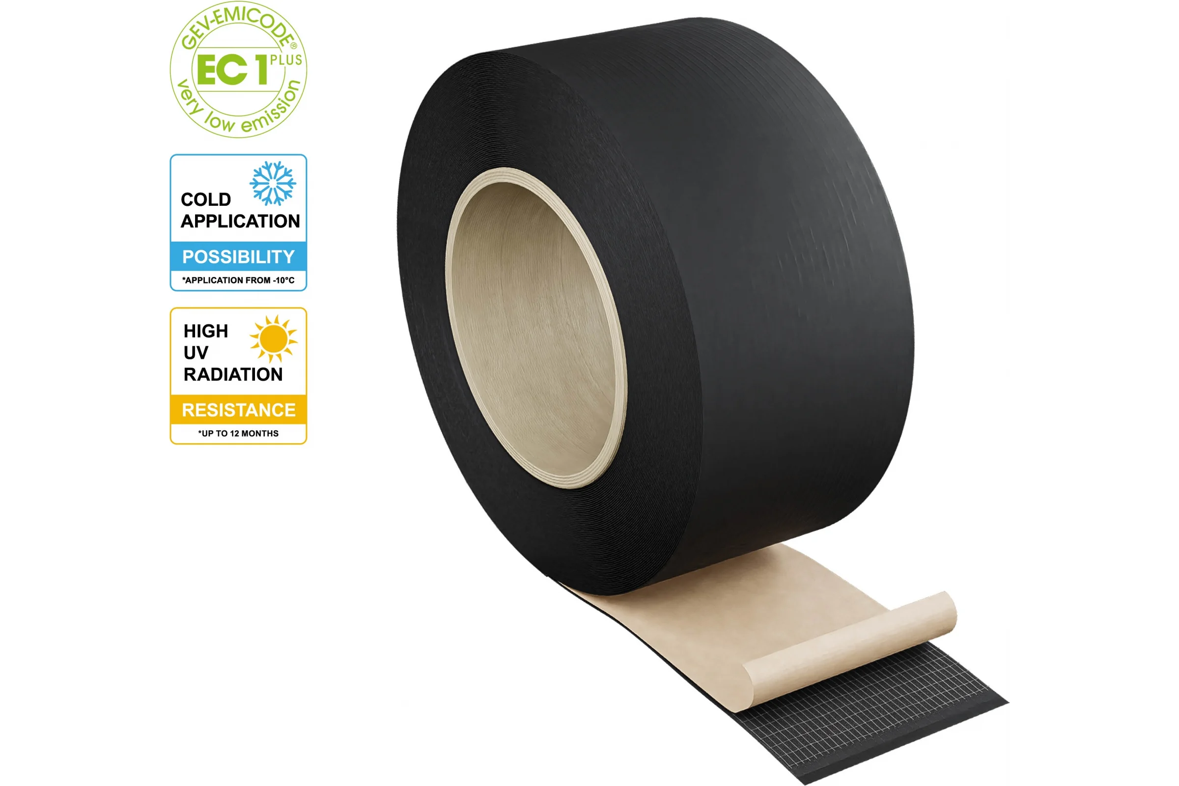 Односторонняя лента Eurovent UNO COLD UV 50 мм, 25 м для низких температур UNO COLD UV