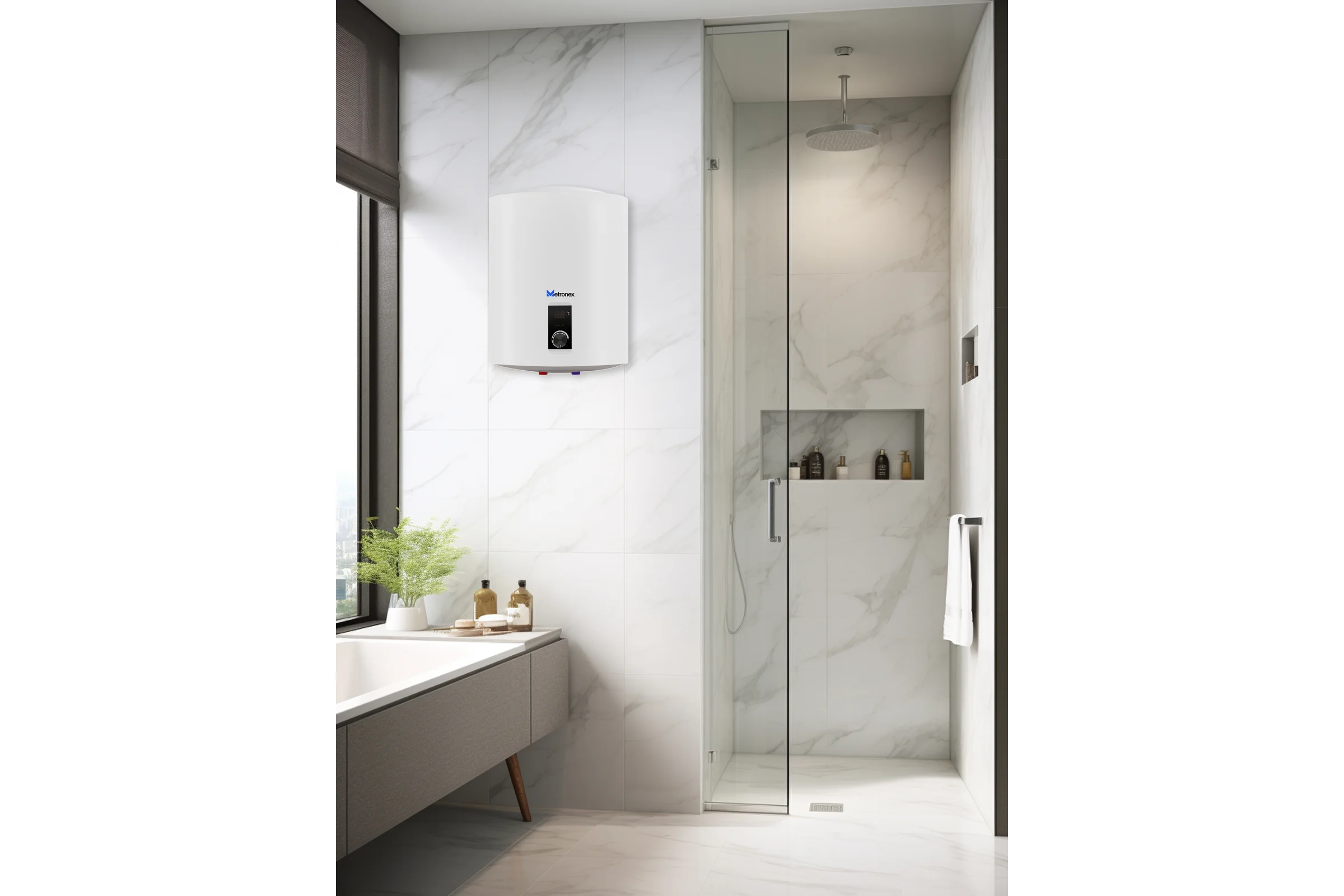 Водонагреватель Metronex ThermoHeat MXD WH 1,5 50л Digital MXD1550BEL