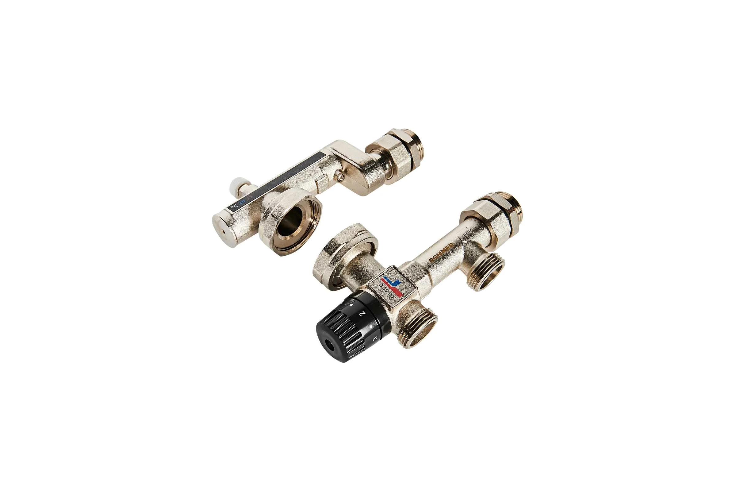 Насосно-смесительный узел ROMMER RDG-0120-005010 с термостатическим клапаном RG0093KM4M9J5D