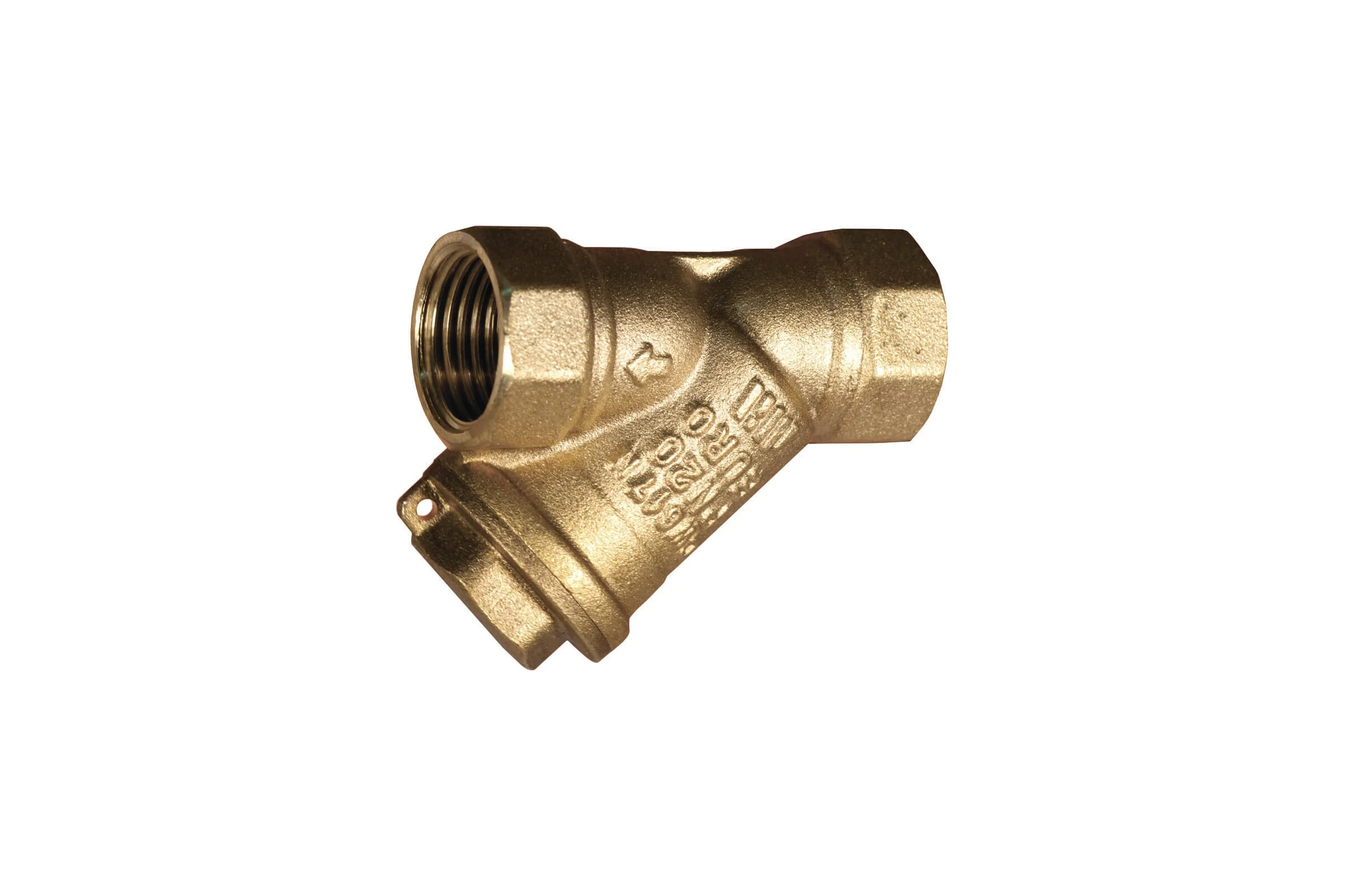 Косой фильтр латунный 3/4" для воды Millennium FGF3434