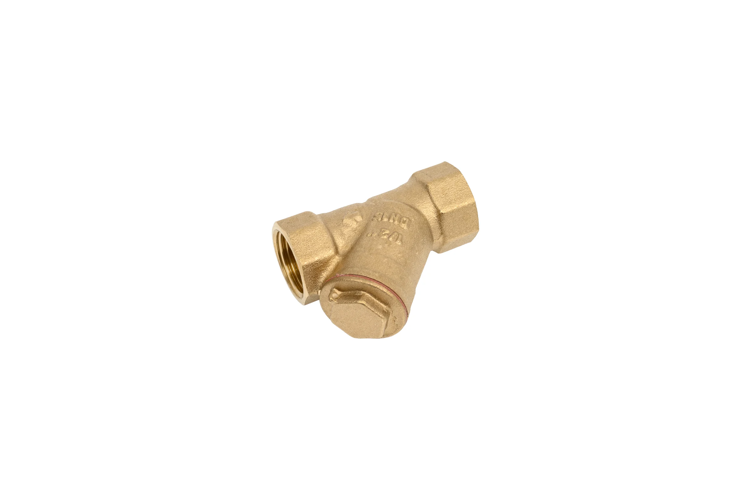 Косой фильтр латунный для воды Millennium 1/2" FGF1212